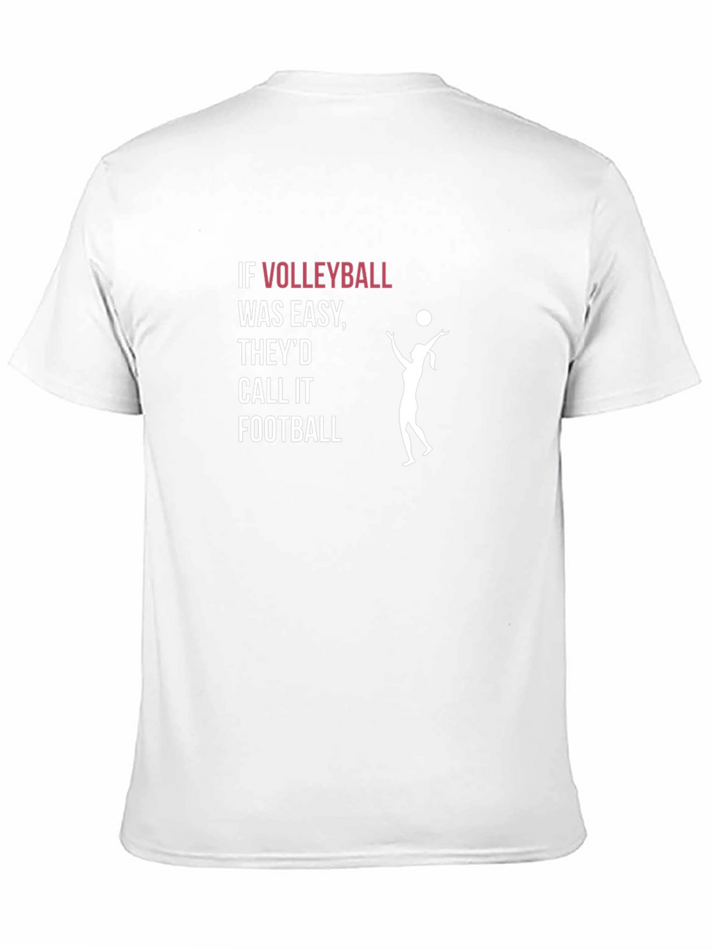 Volleyball Graphic T-Shirt - Funny Sports Tee