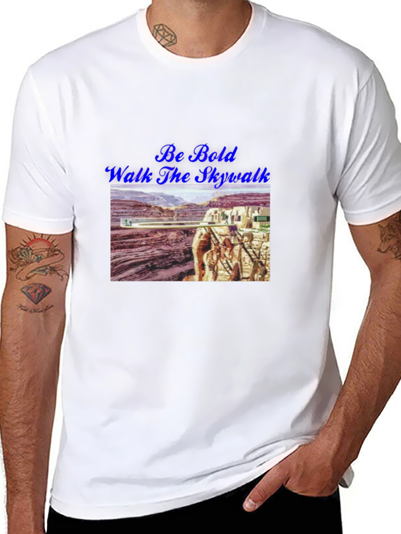 Be Bold Walk The Skywalk T-Shirt