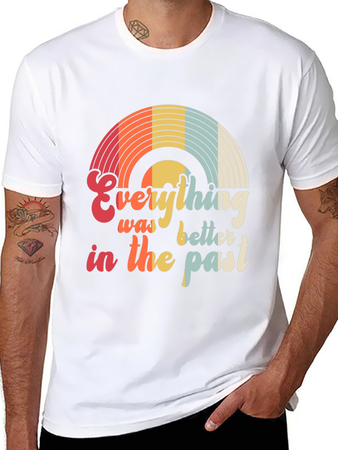 Retro Graphic Tee - Everything Was Better
