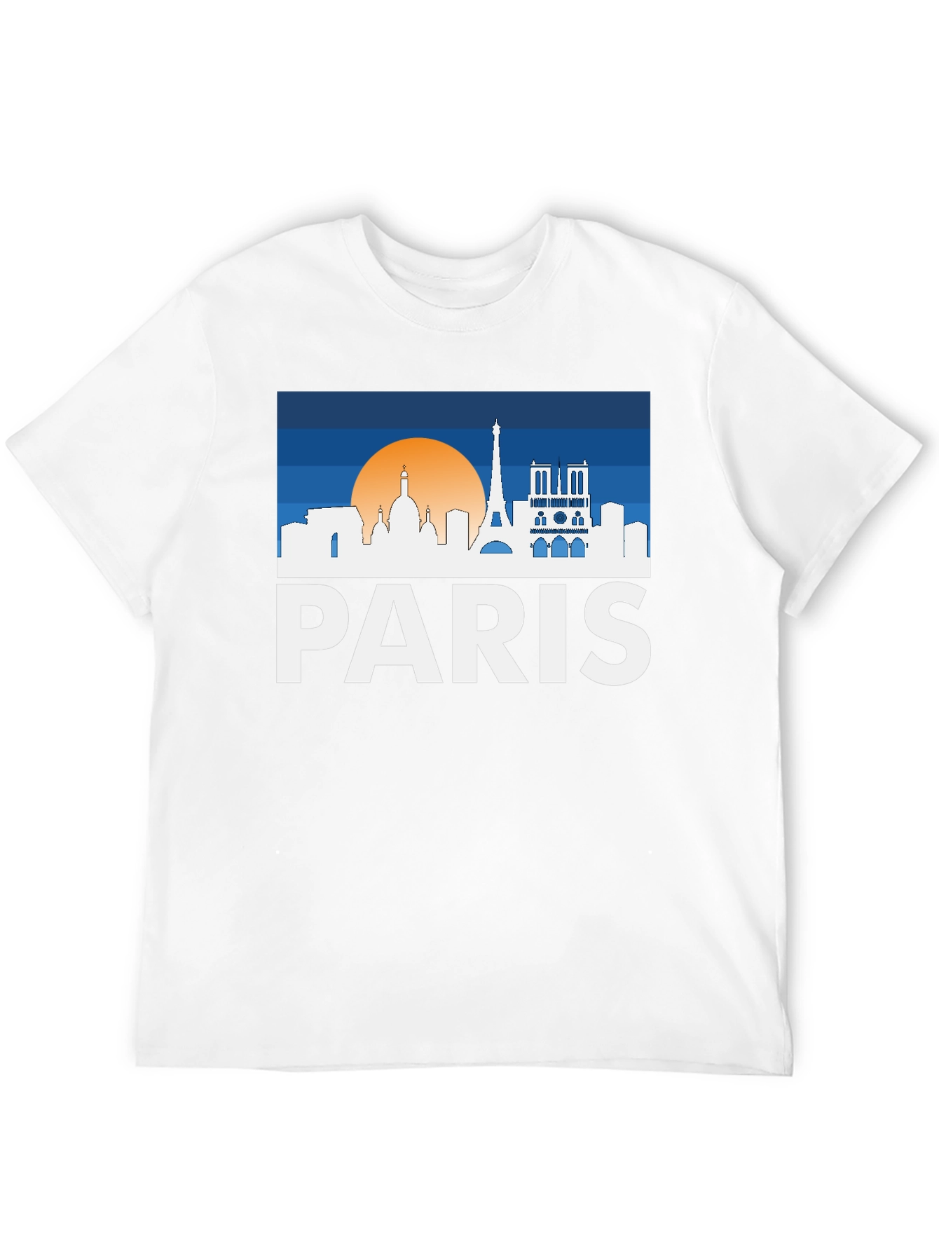 Paris Skyline T-Shirt - Cityscape Tee