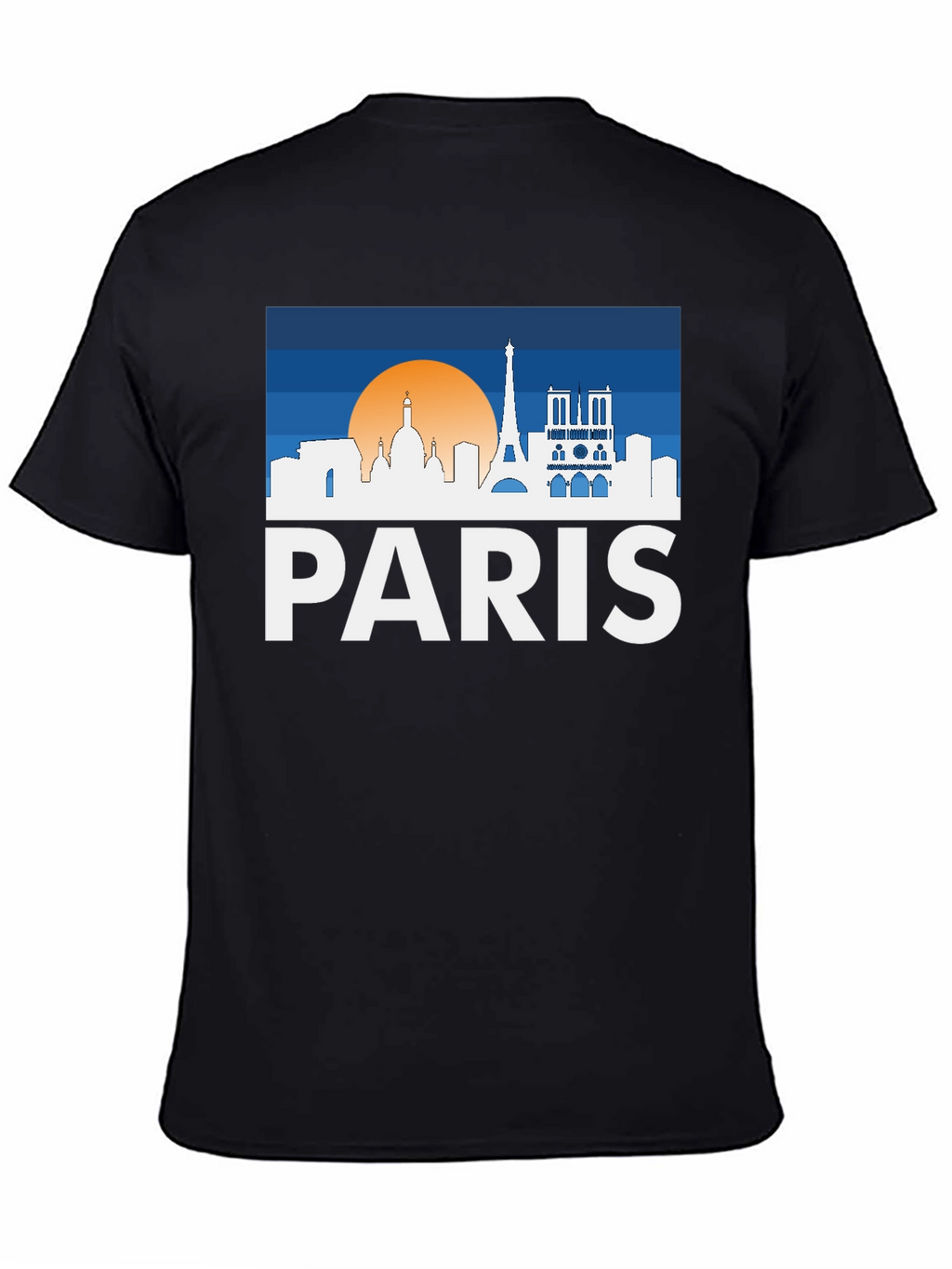Paris Skyline T-Shirt - Cityscape Tee