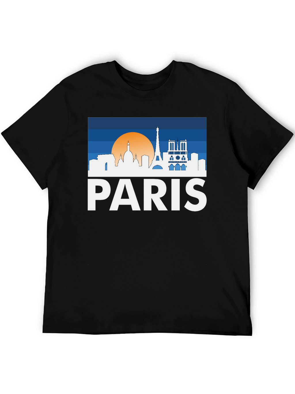 Paris Skyline T-Shirt - Cityscape Tee