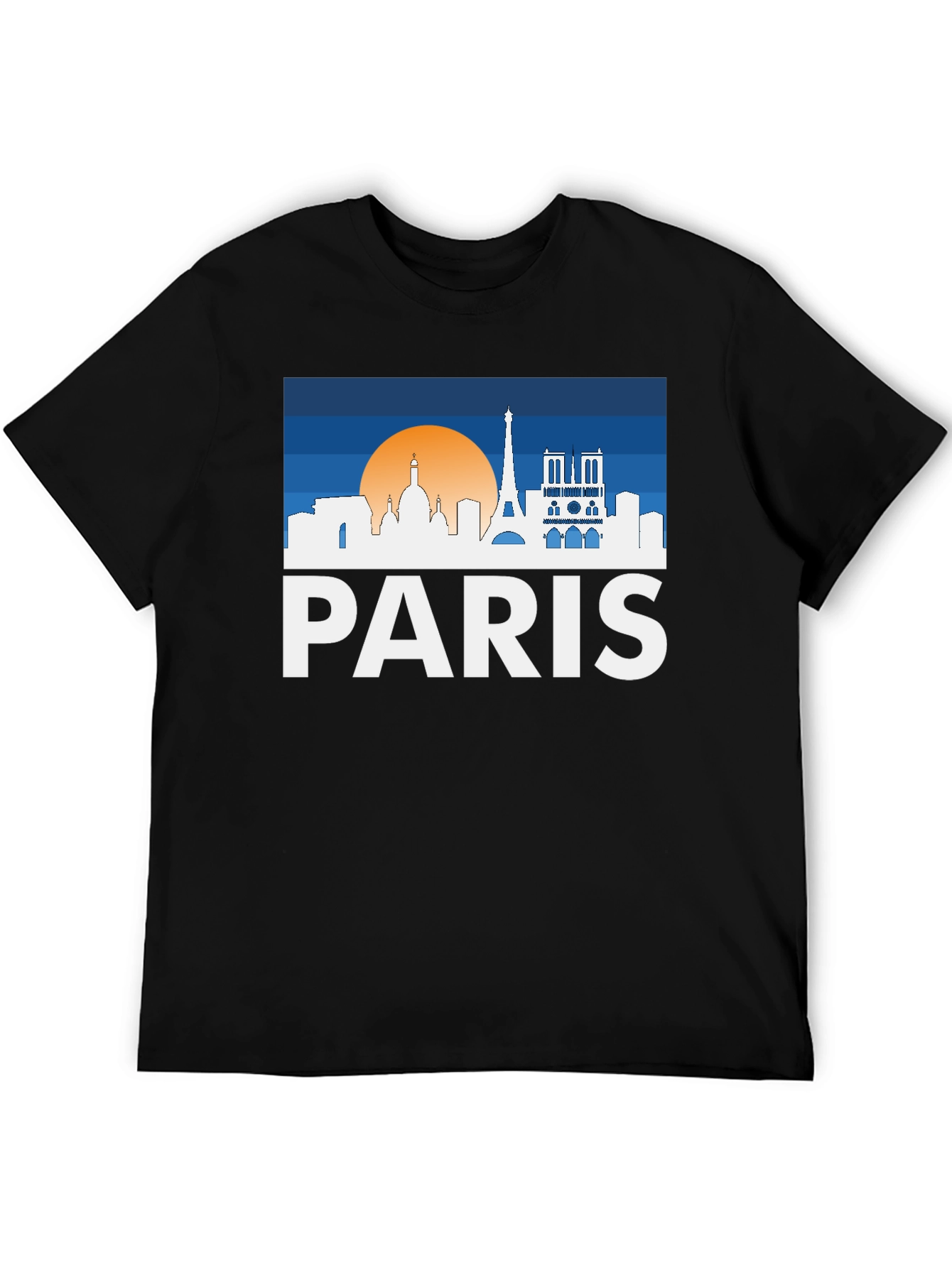 Paris Skyline T-Shirt - Cityscape Tee