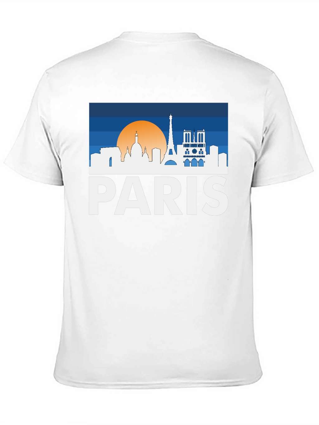 Paris Skyline T-Shirt - Cityscape Tee