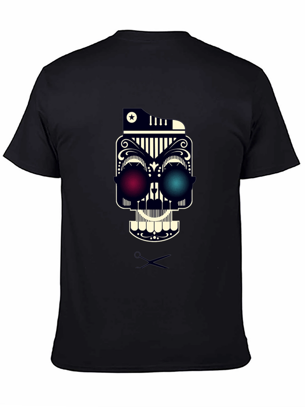 Skull Graphic Tee - Edgy Streetwear Style