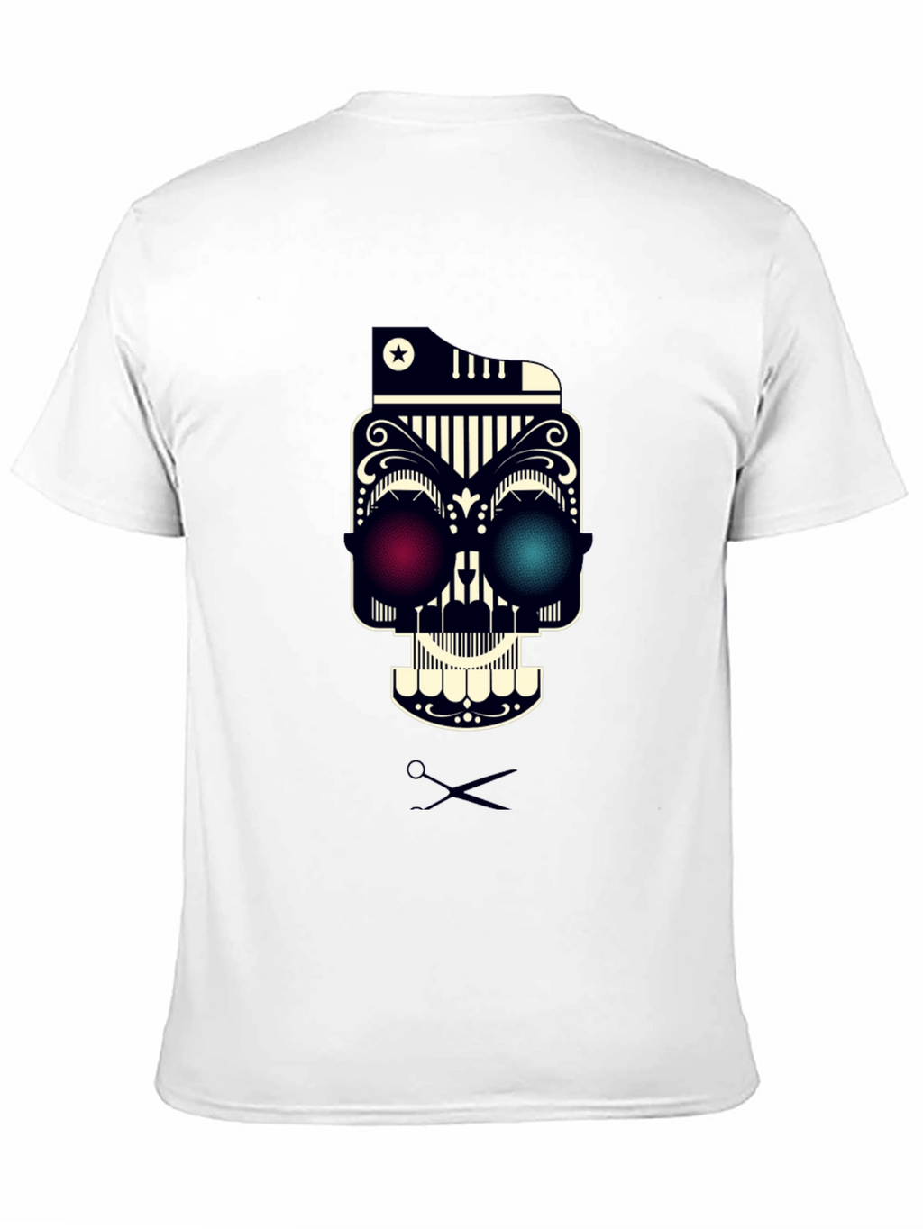 Skull Graphic Tee - Edgy Streetwear Style