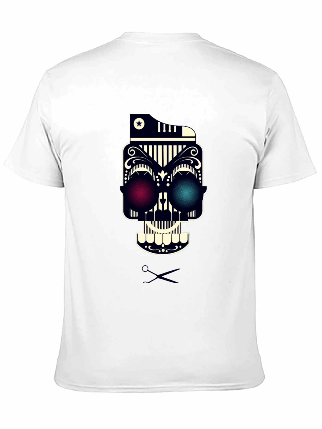 Skull Graphic Tee - Edgy Streetwear Style