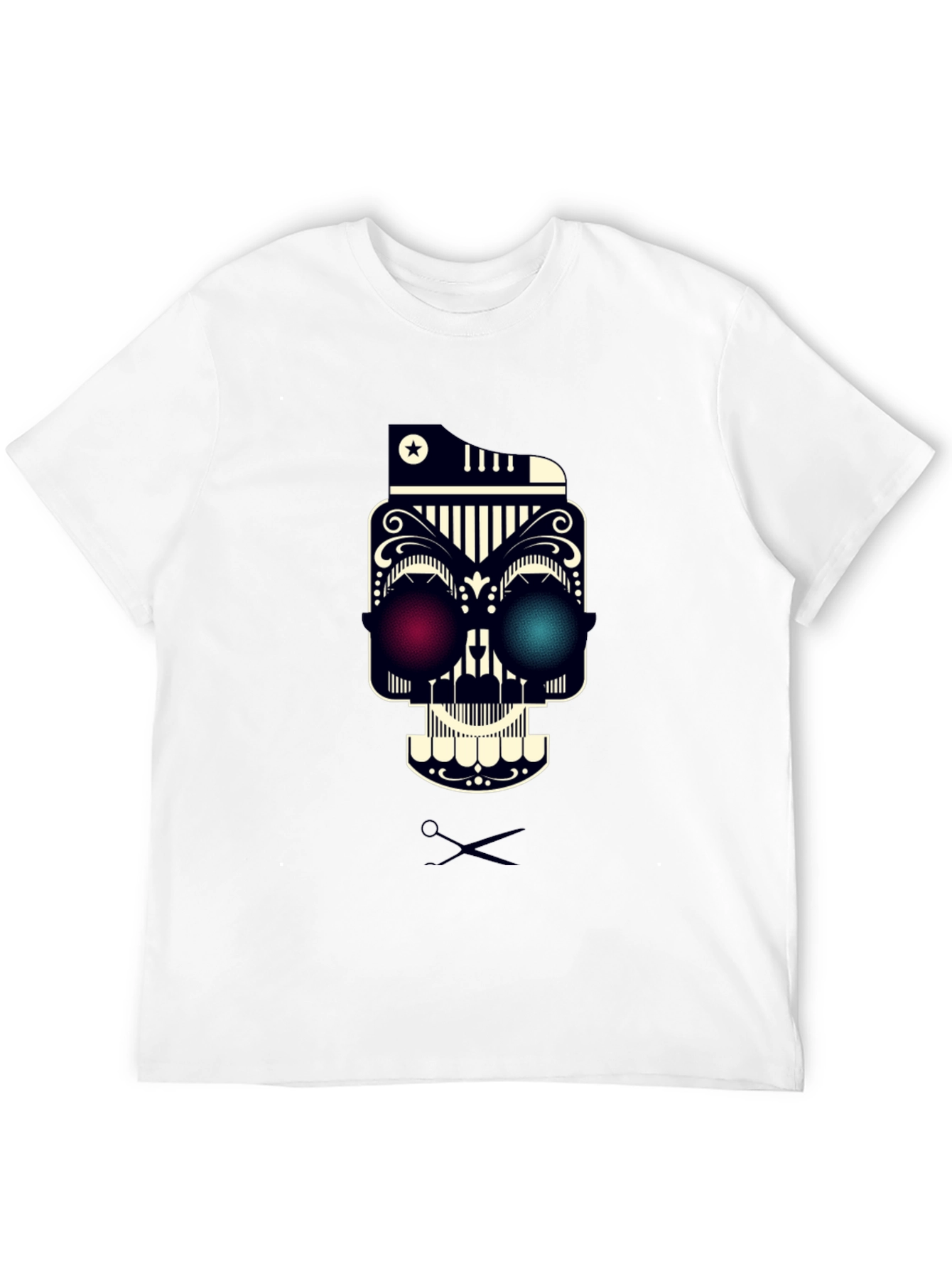 Skull Graphic Tee - Edgy Streetwear Style