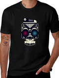 Skull Graphic Tee - Edgy Streetwear Style