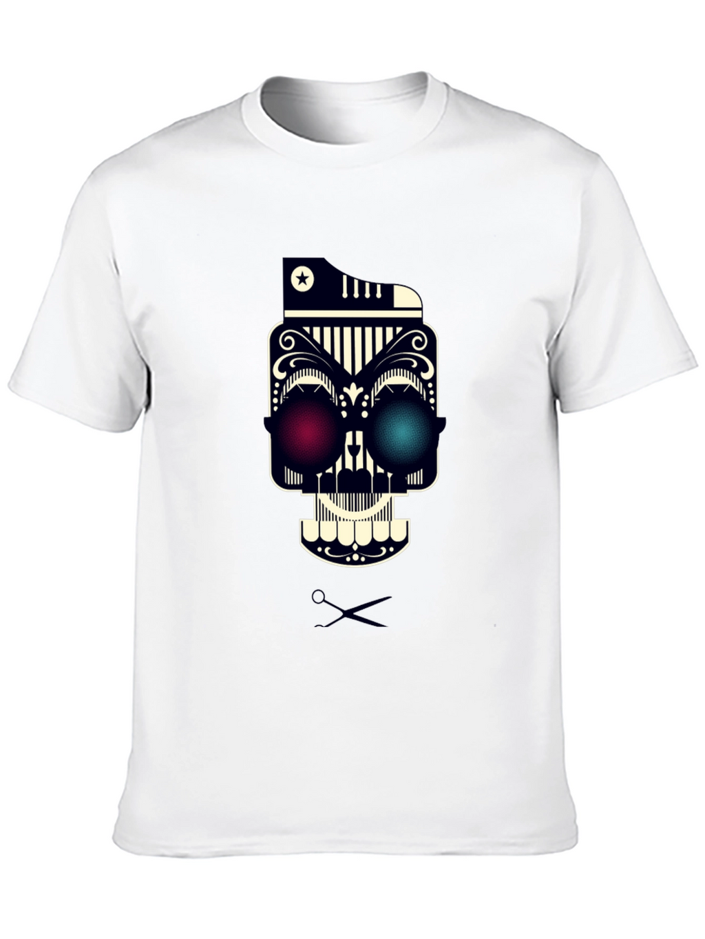 Skull Graphic Tee - Edgy Streetwear Style