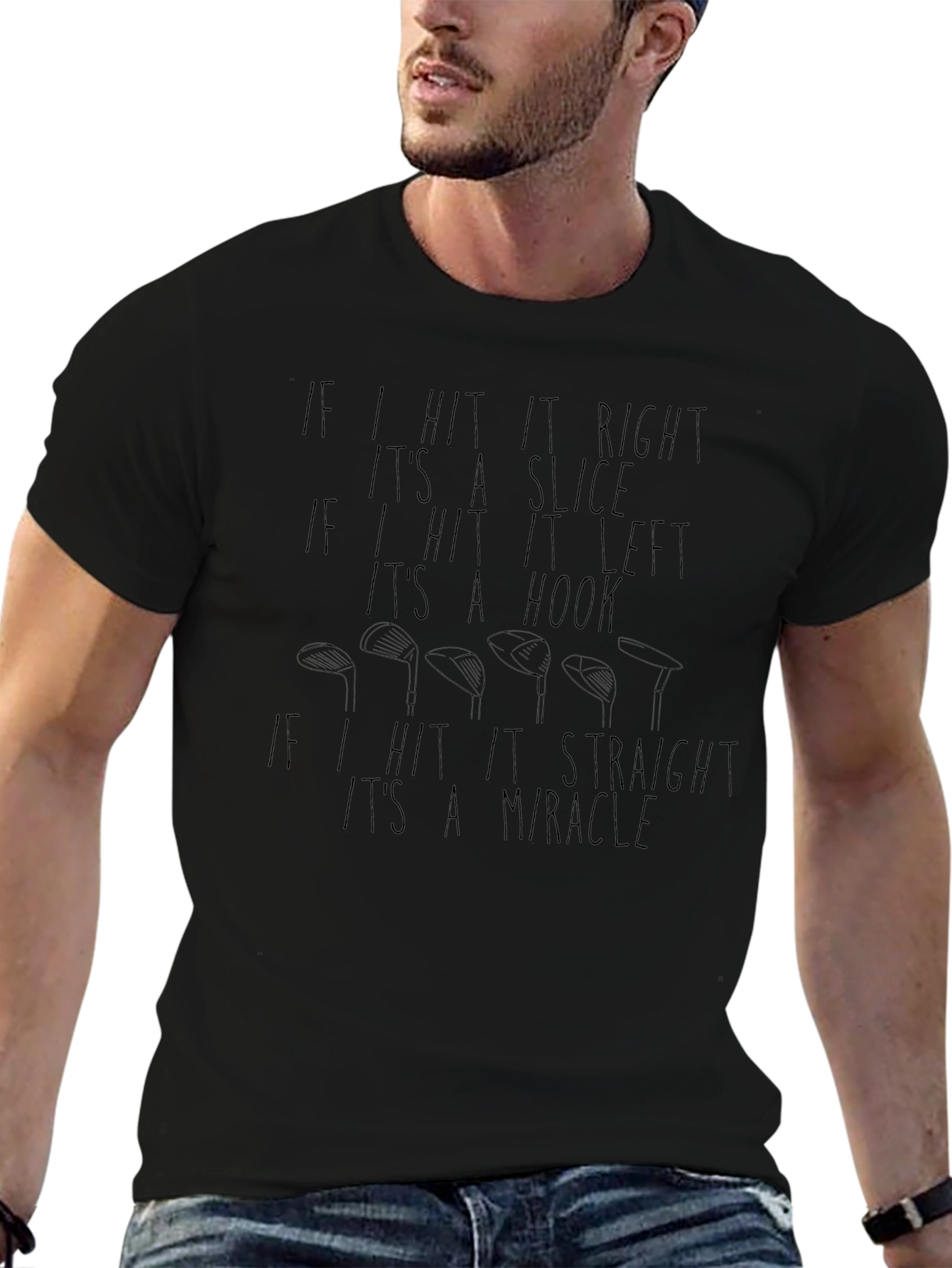 Golf Slice Hook Miracle Tee