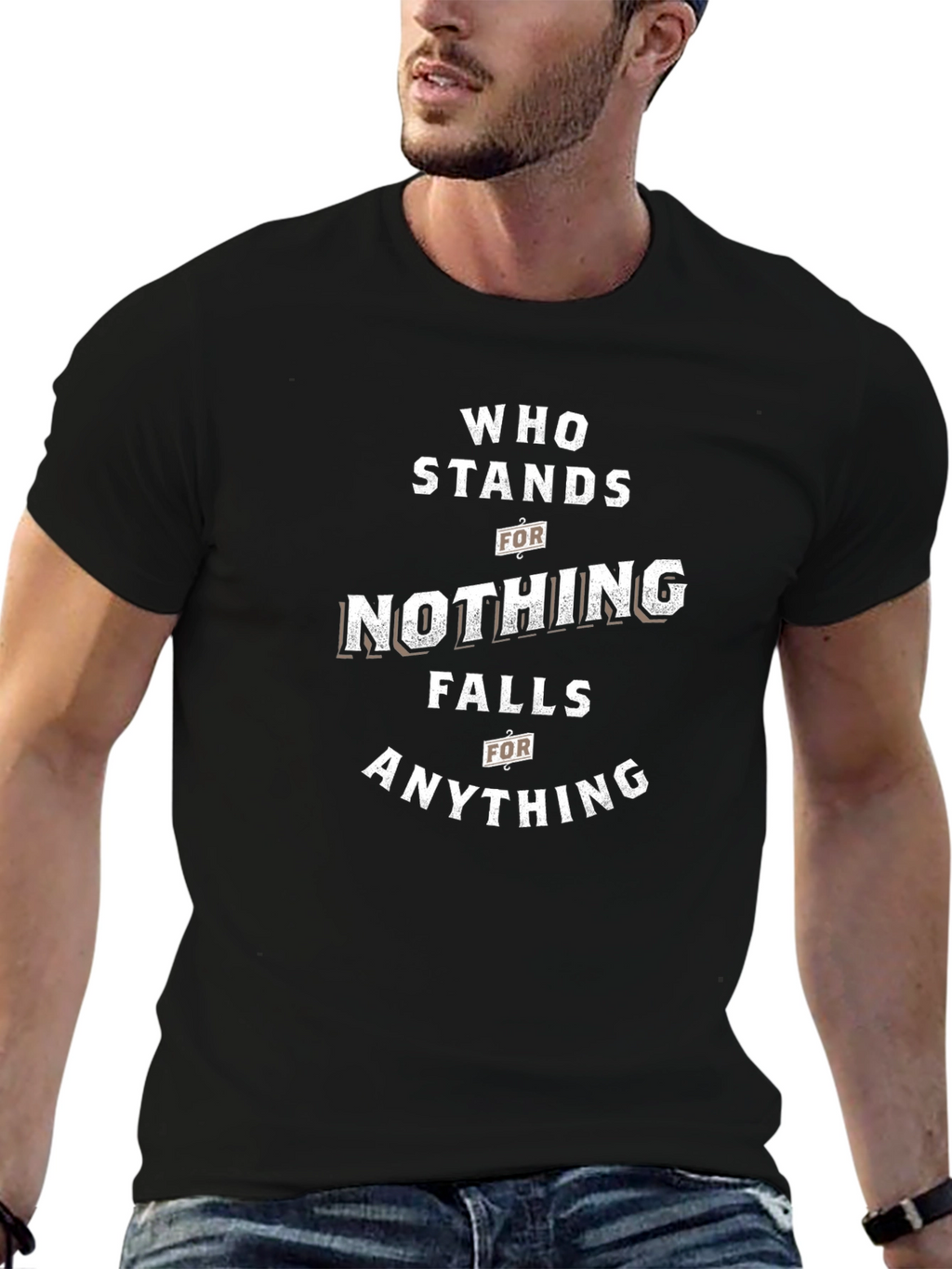Inspirational Quote Graphic T-Shirt