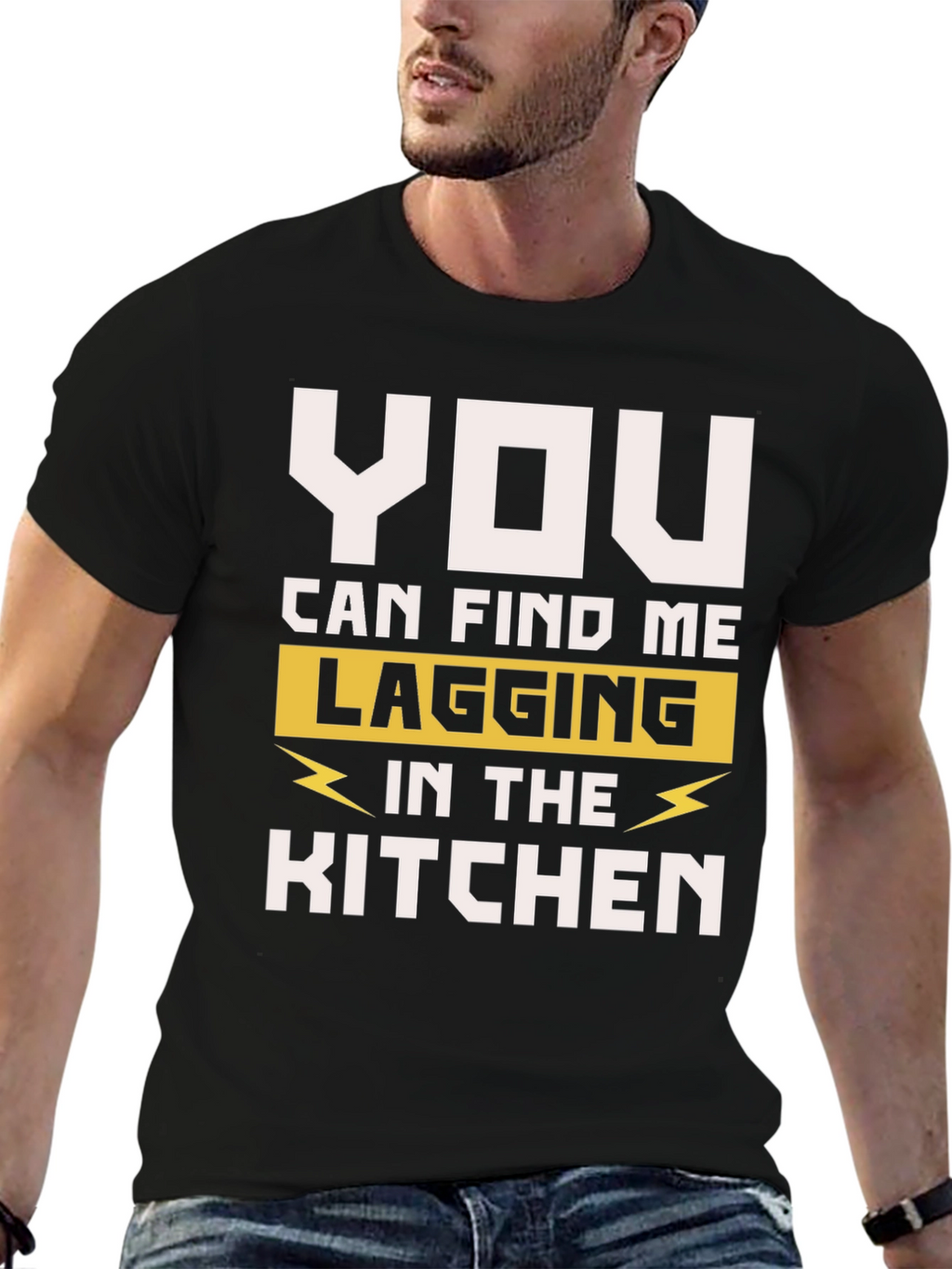 Lagging in the Kitchen Mens T-Shirt
