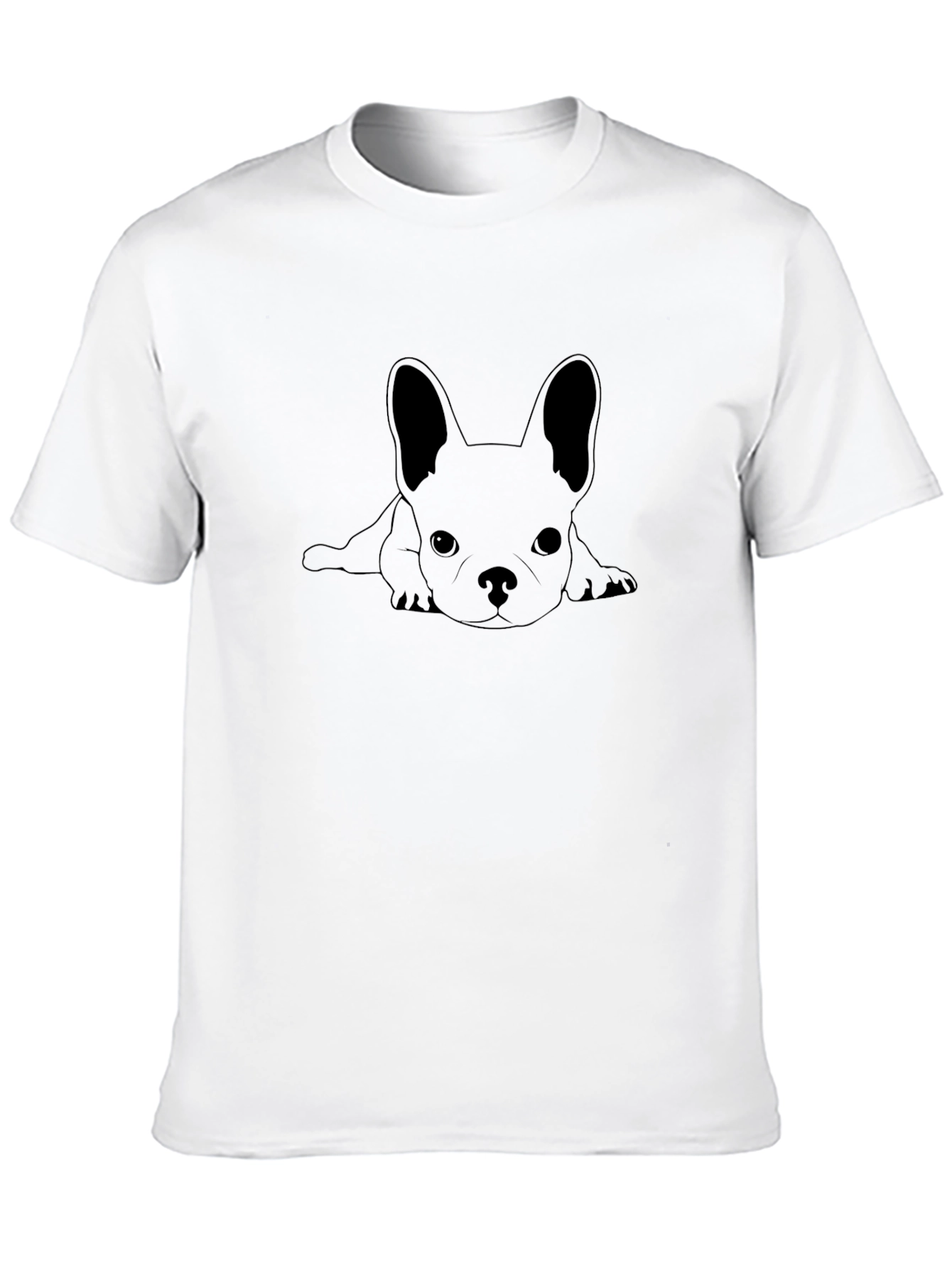 Black French Bulldog Graphic T-Shirt