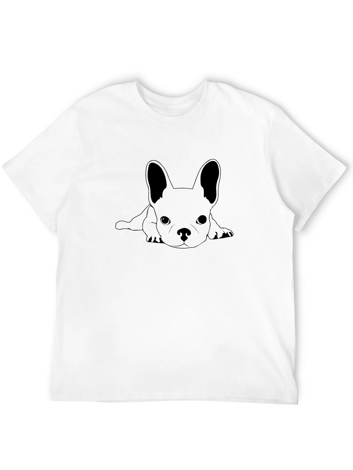 Black French Bulldog Graphic T-Shirt