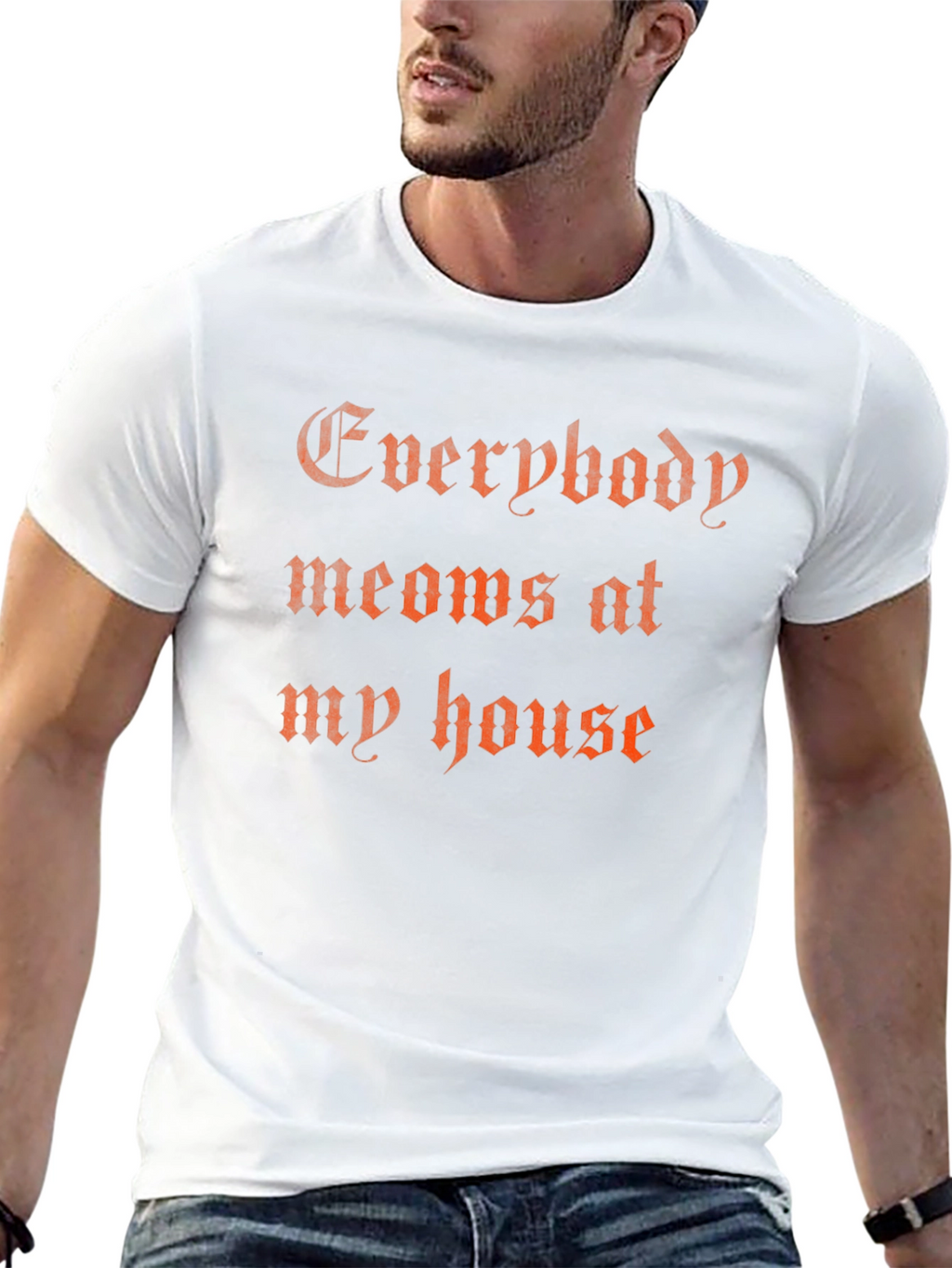 Everybody Meows T-Shirt - Funny Cat Lover Tee