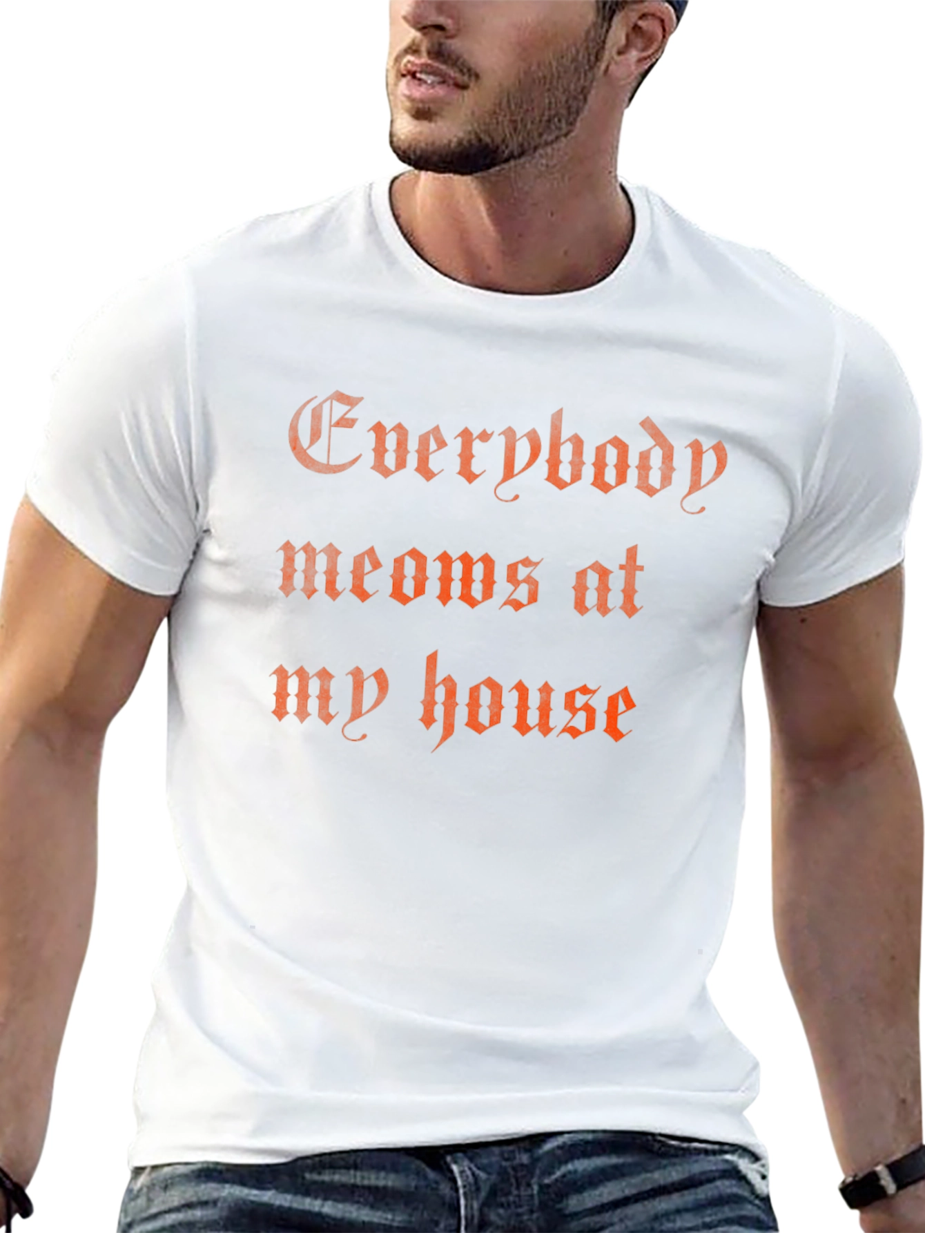 Everybody Meows T-Shirt - Funny Cat Lover Tee