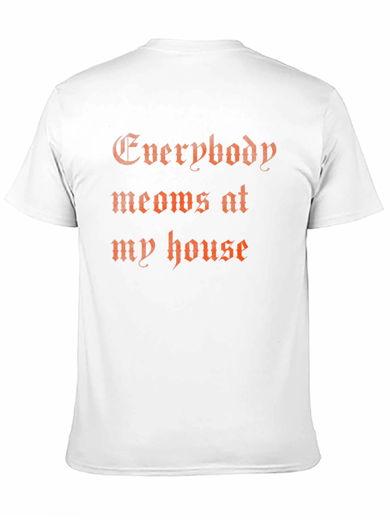 Everybody Meows T-Shirt - Funny Cat Lover Tee