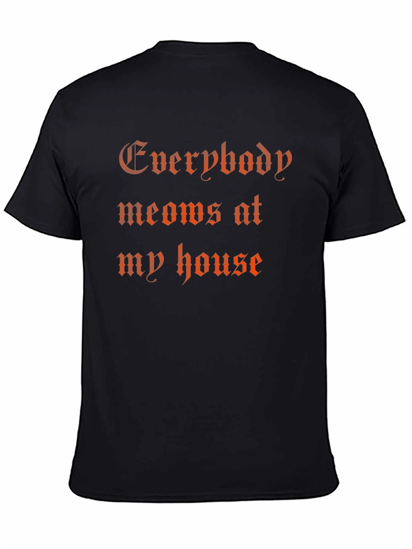 Everybody Meows T-Shirt - Funny Cat Lover Tee