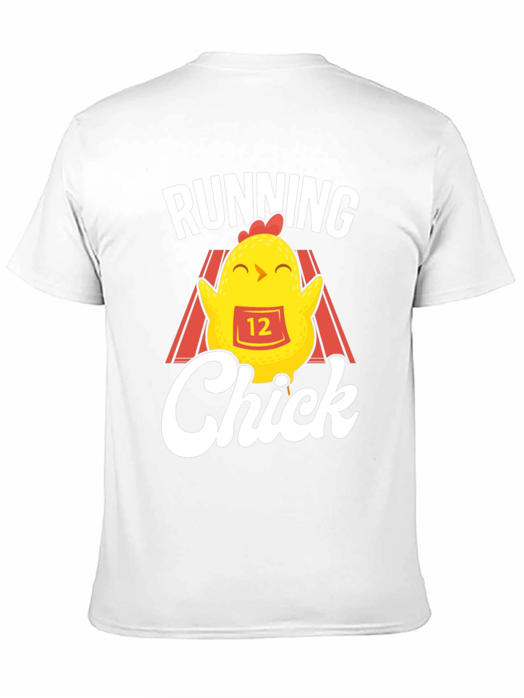 Running Chick Black T-Shirt