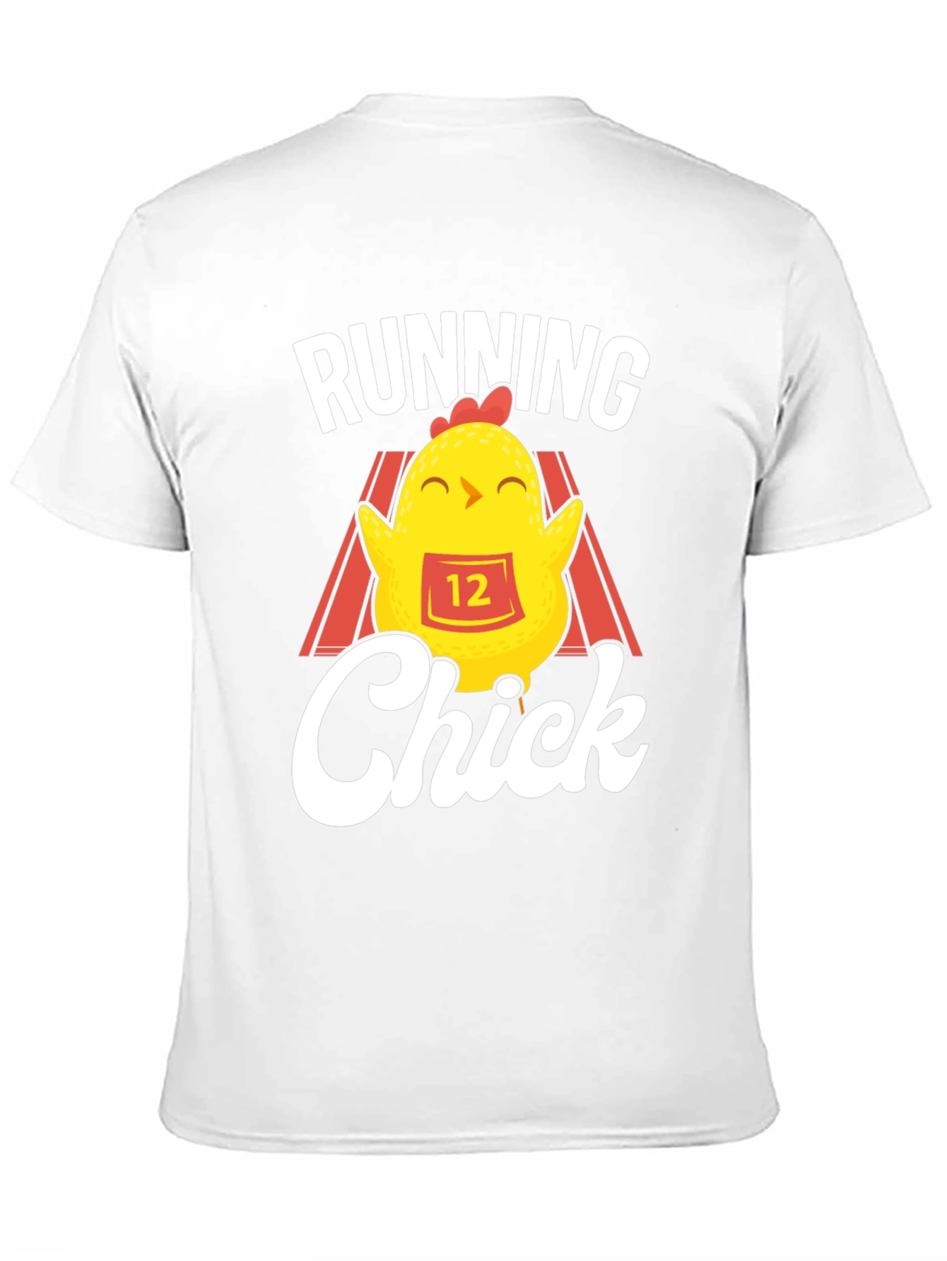 Running Chick Black T-Shirt