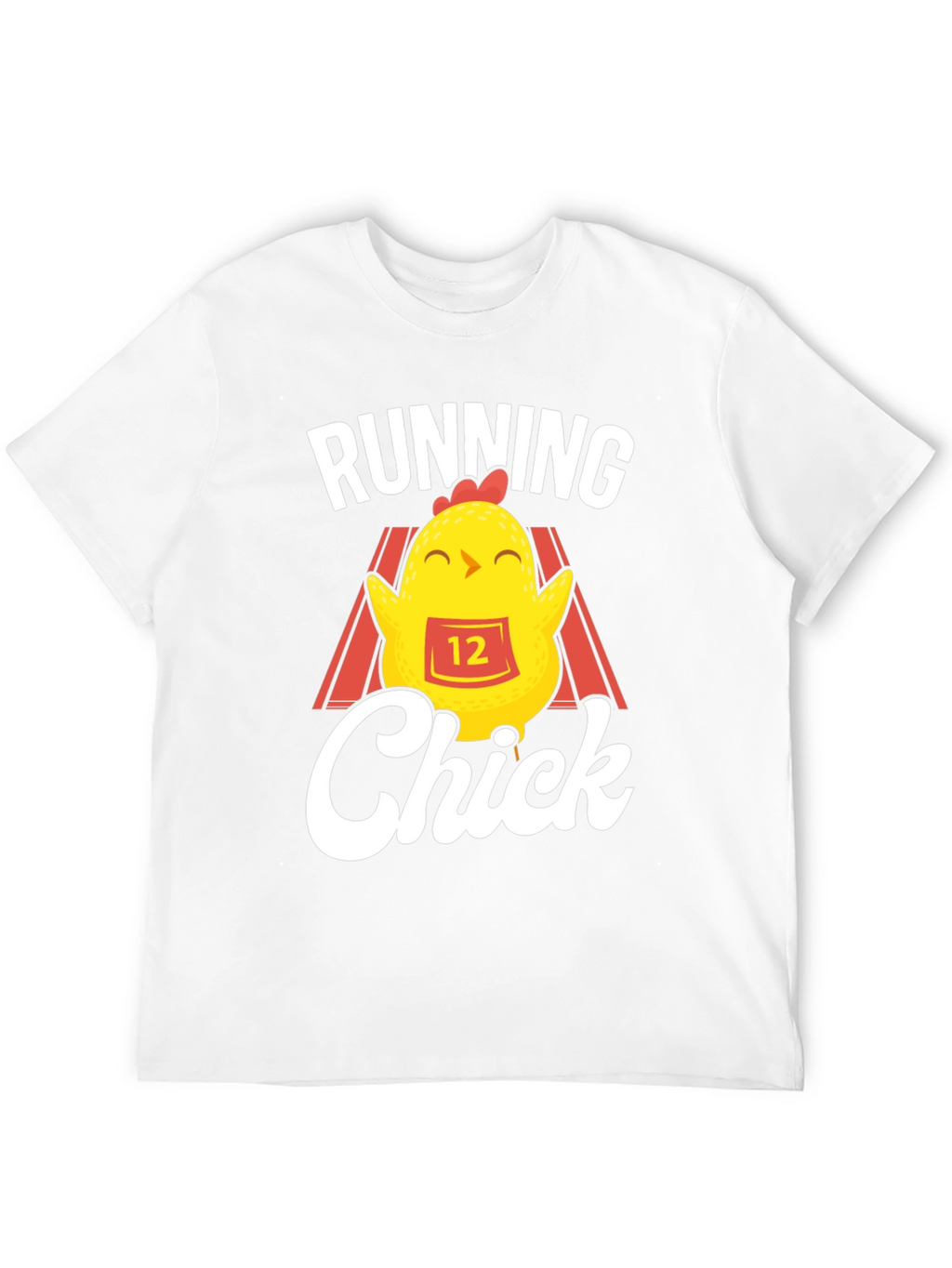 Running Chick Black T-Shirt