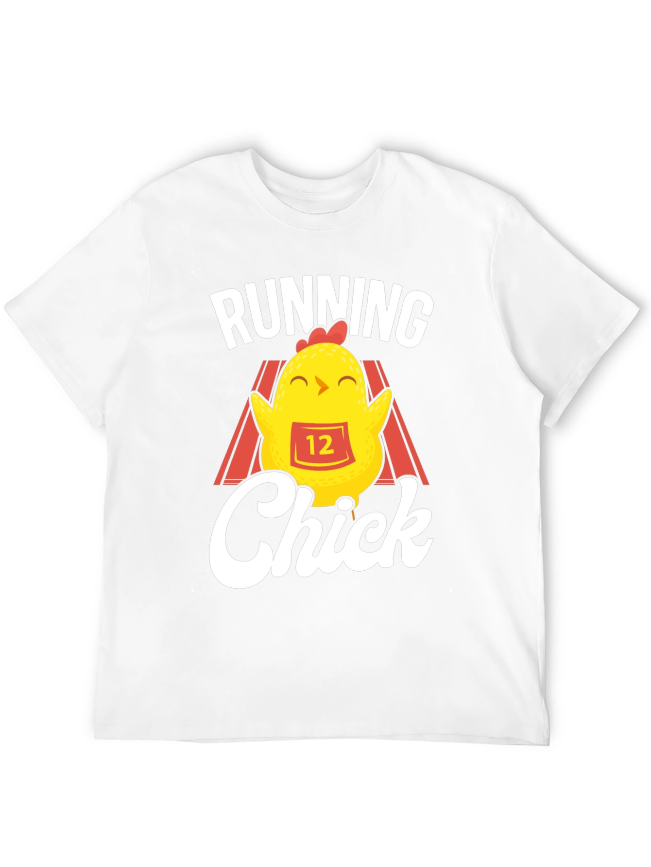 Running Chick Black T-Shirt