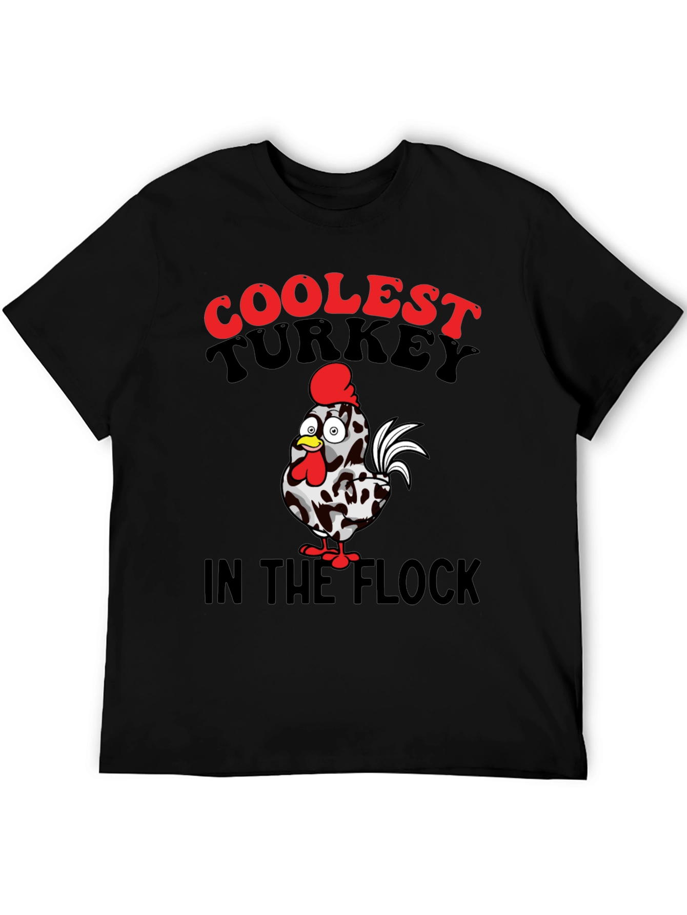 Coolest Turkey in the Flock Graphic T-Shirt