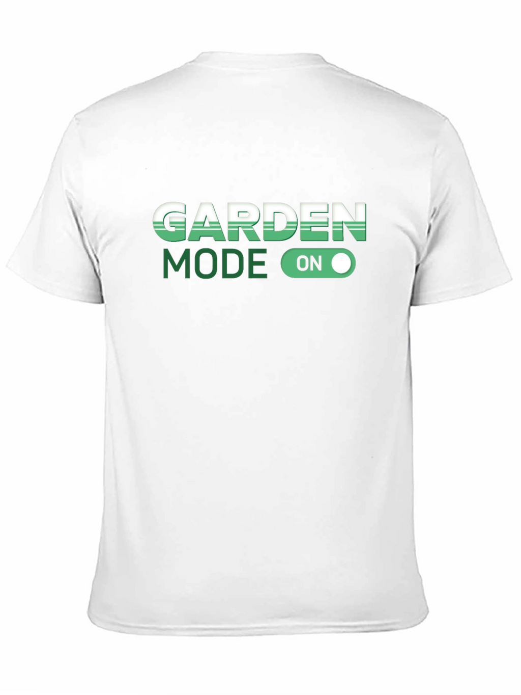 Garden Mode On Black T-Shirt