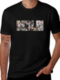 Berlin Graphic Print Black T-Shirt