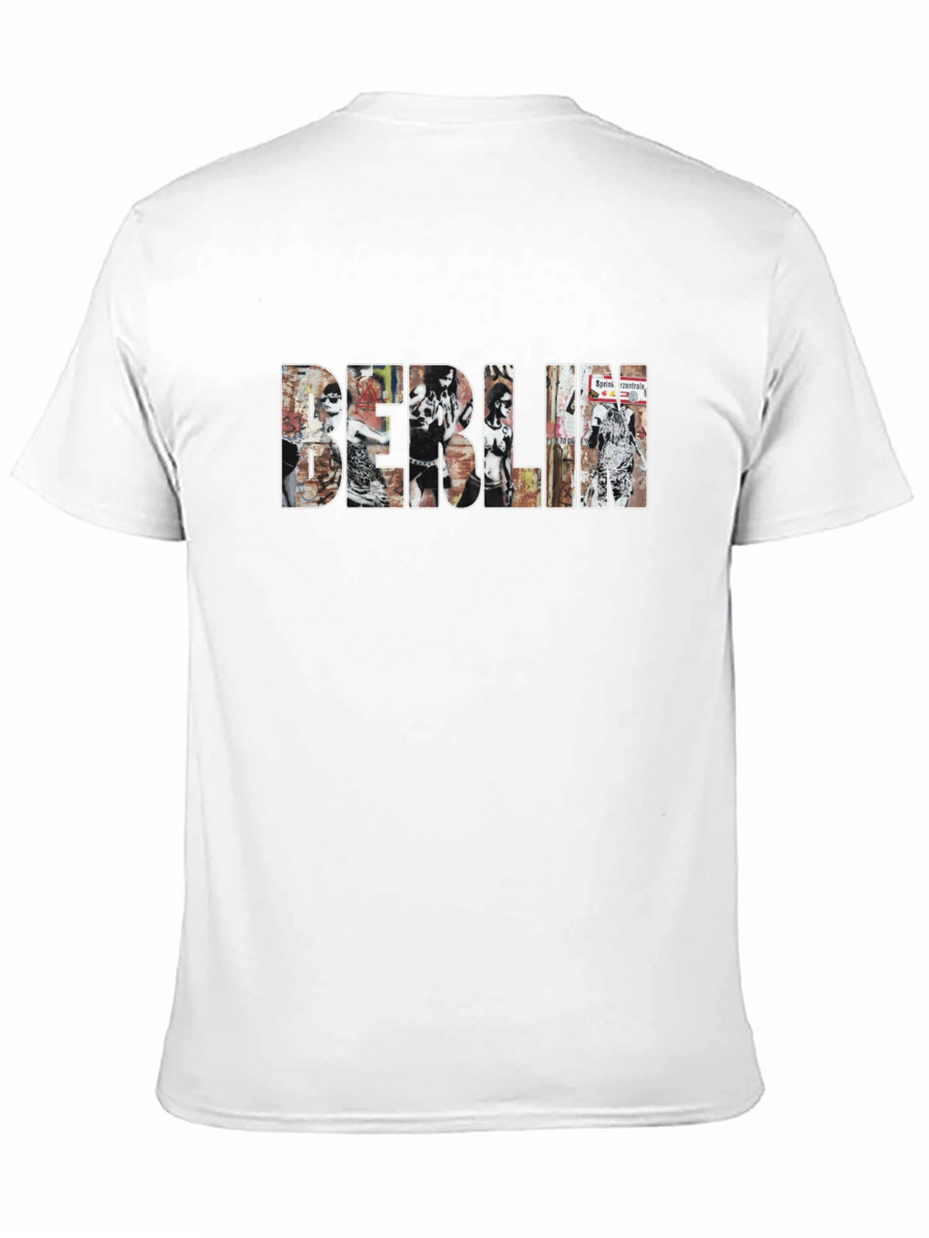 Berlin Graphic Print Black T-Shirt