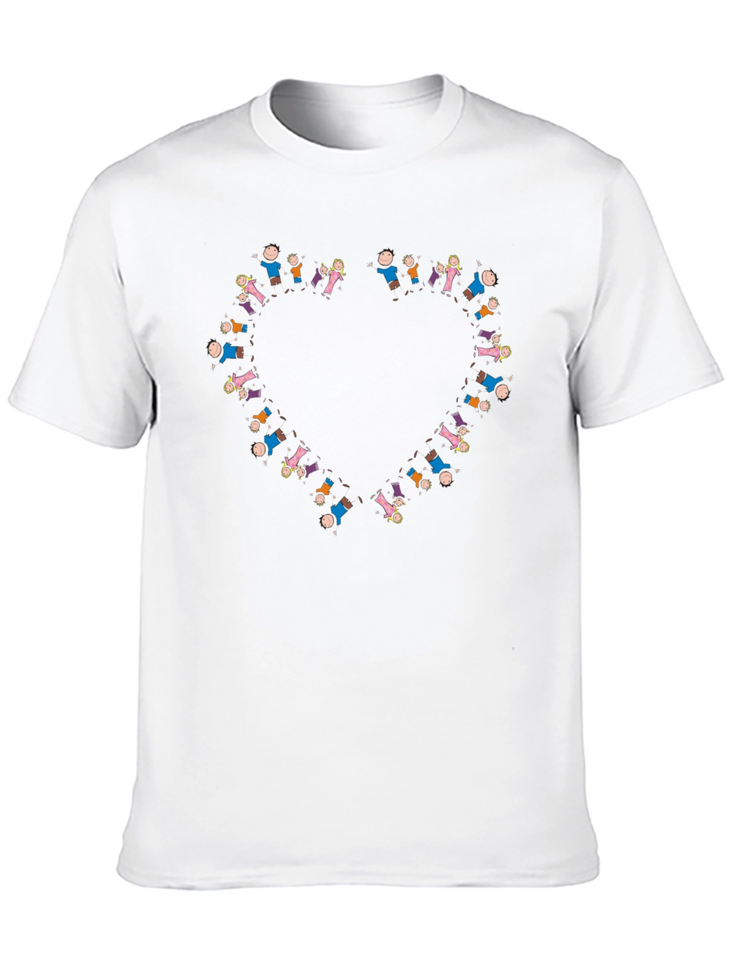 People Heart Graphic Black T-Shirt