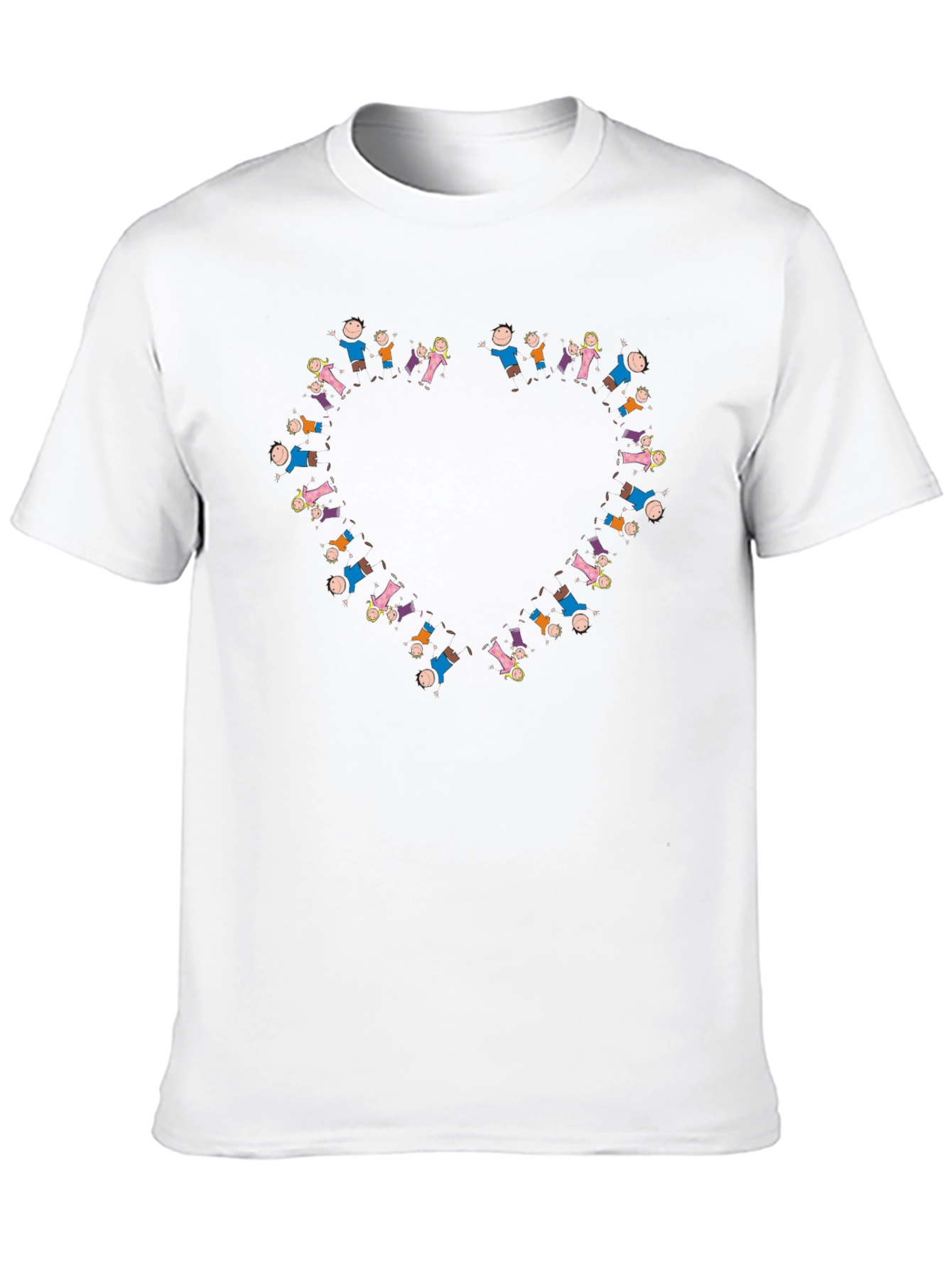 People Heart Graphic Black T-Shirt