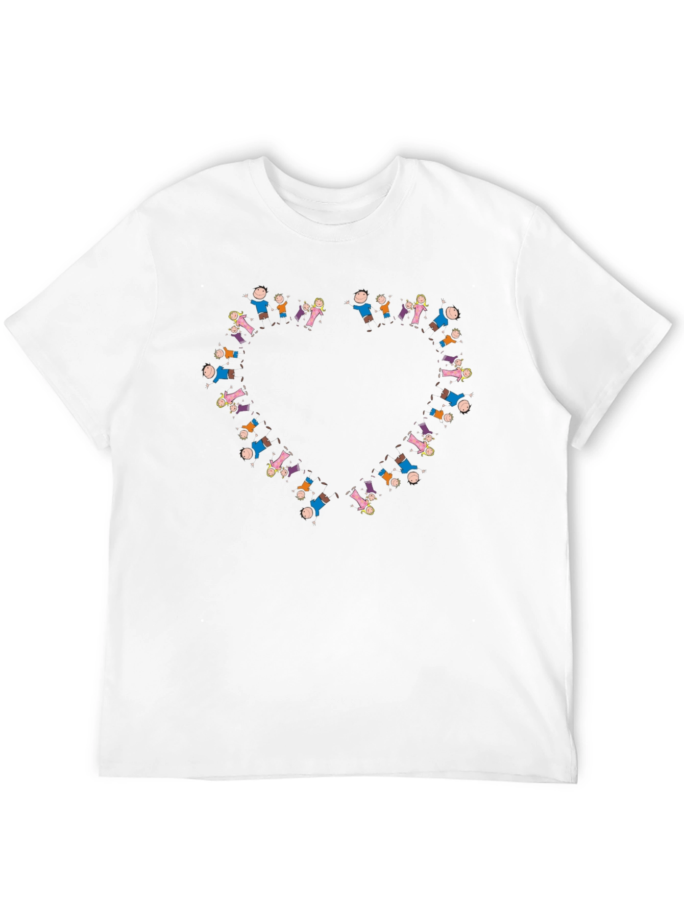 People Heart Graphic Black T-Shirt
