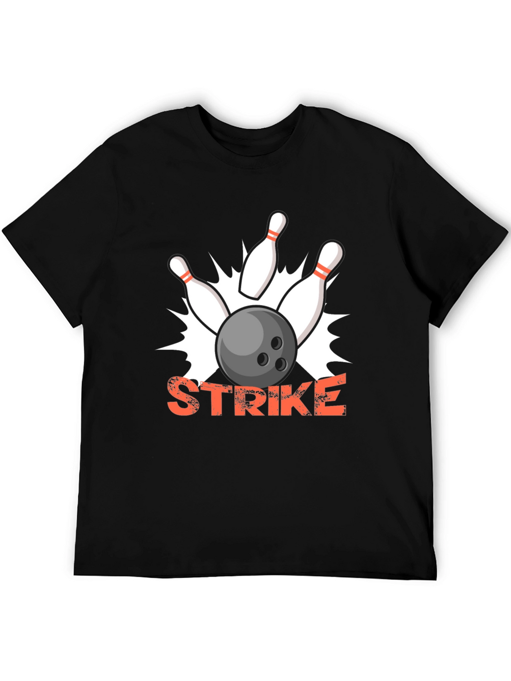 Strike Bowling T-Shirt - Fun & Unique Design