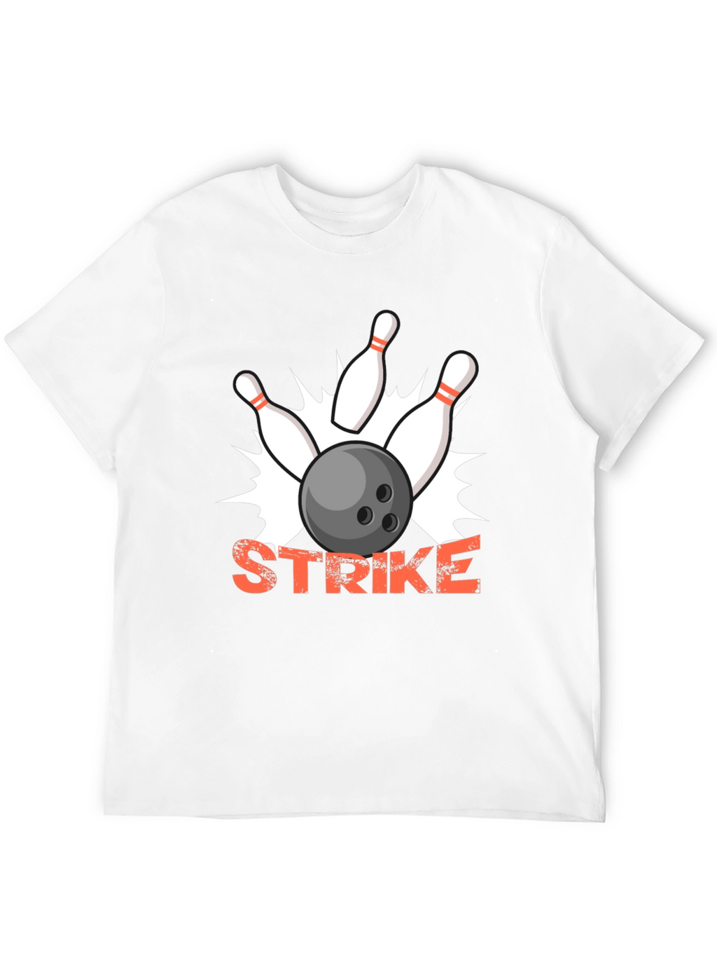 Strike Bowling T-Shirt - Fun & Unique Design