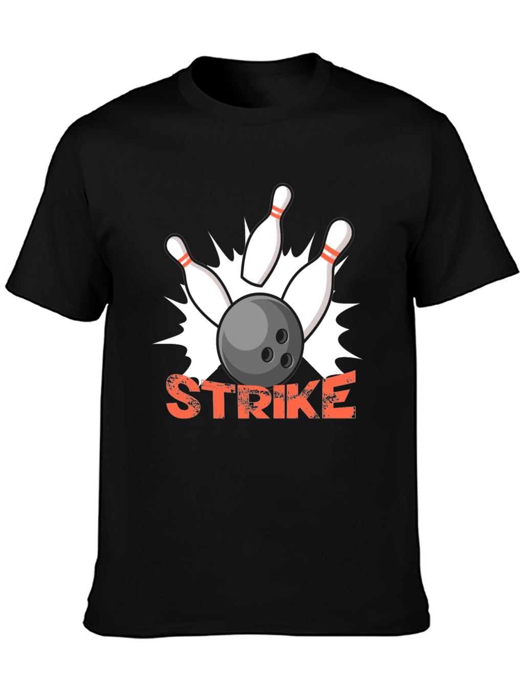 Strike Bowling T-Shirt - Fun & Unique Design