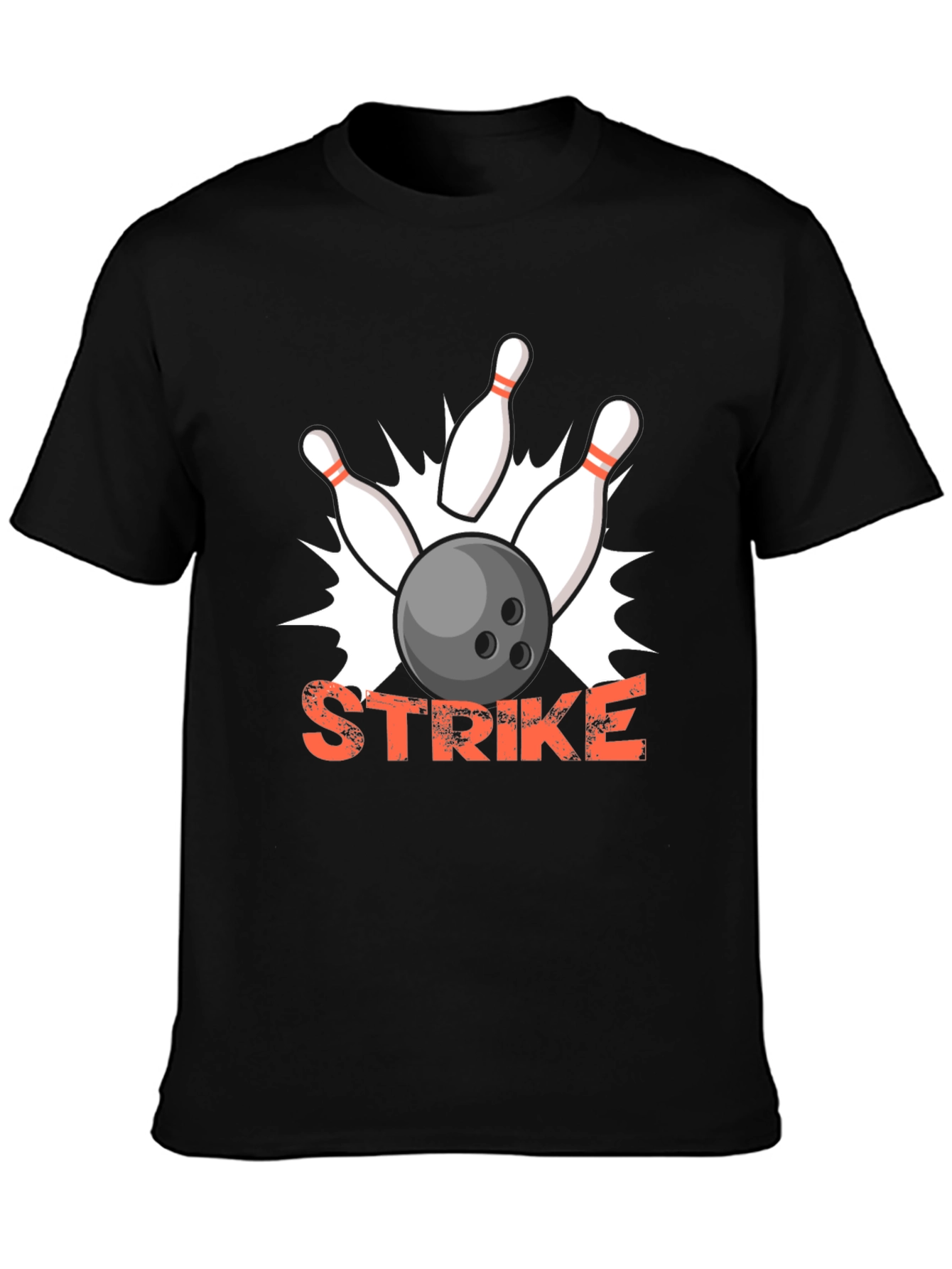 Strike Bowling T-Shirt - Fun & Unique Design