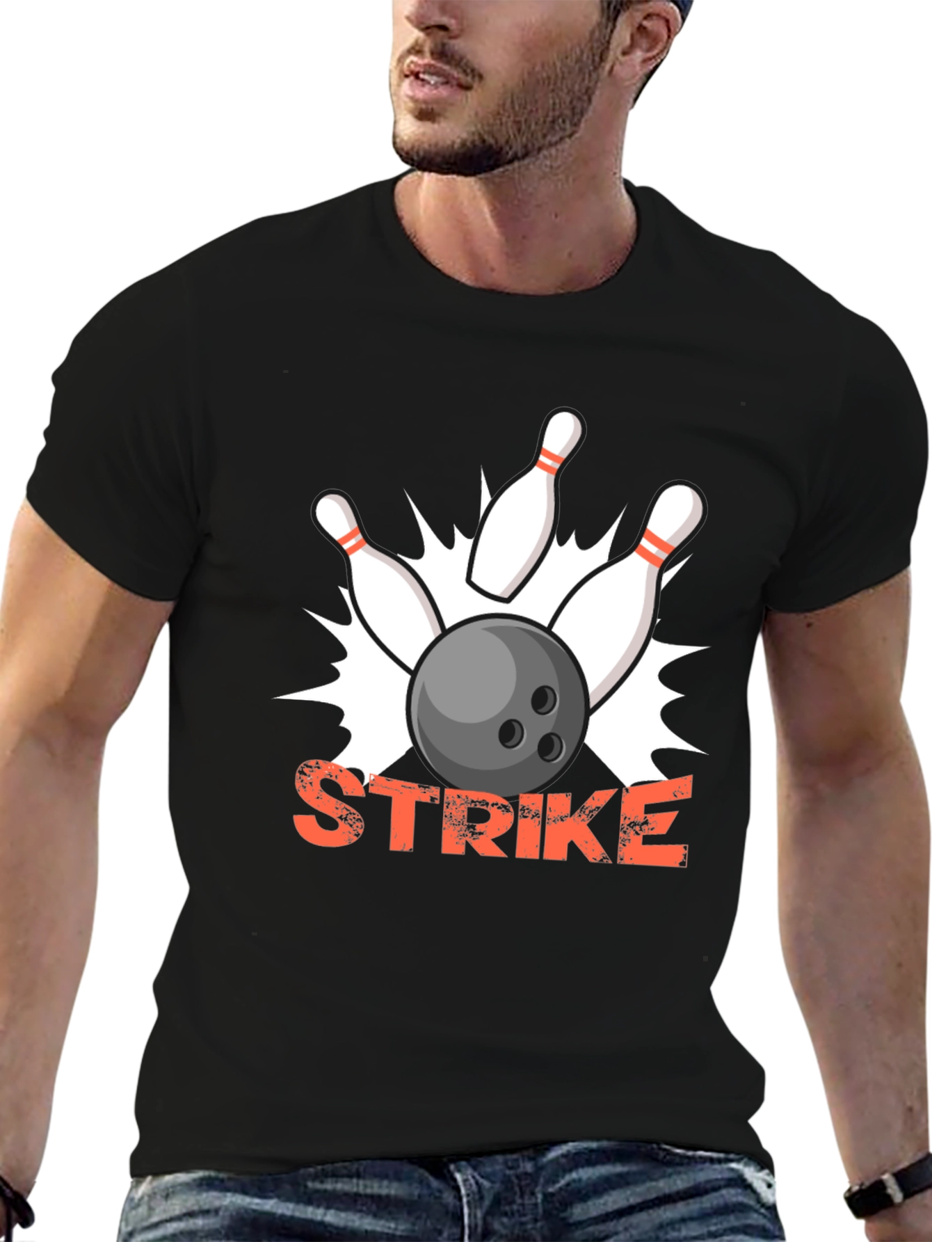 Strike Bowling T-Shirt - Fun & Unique Design