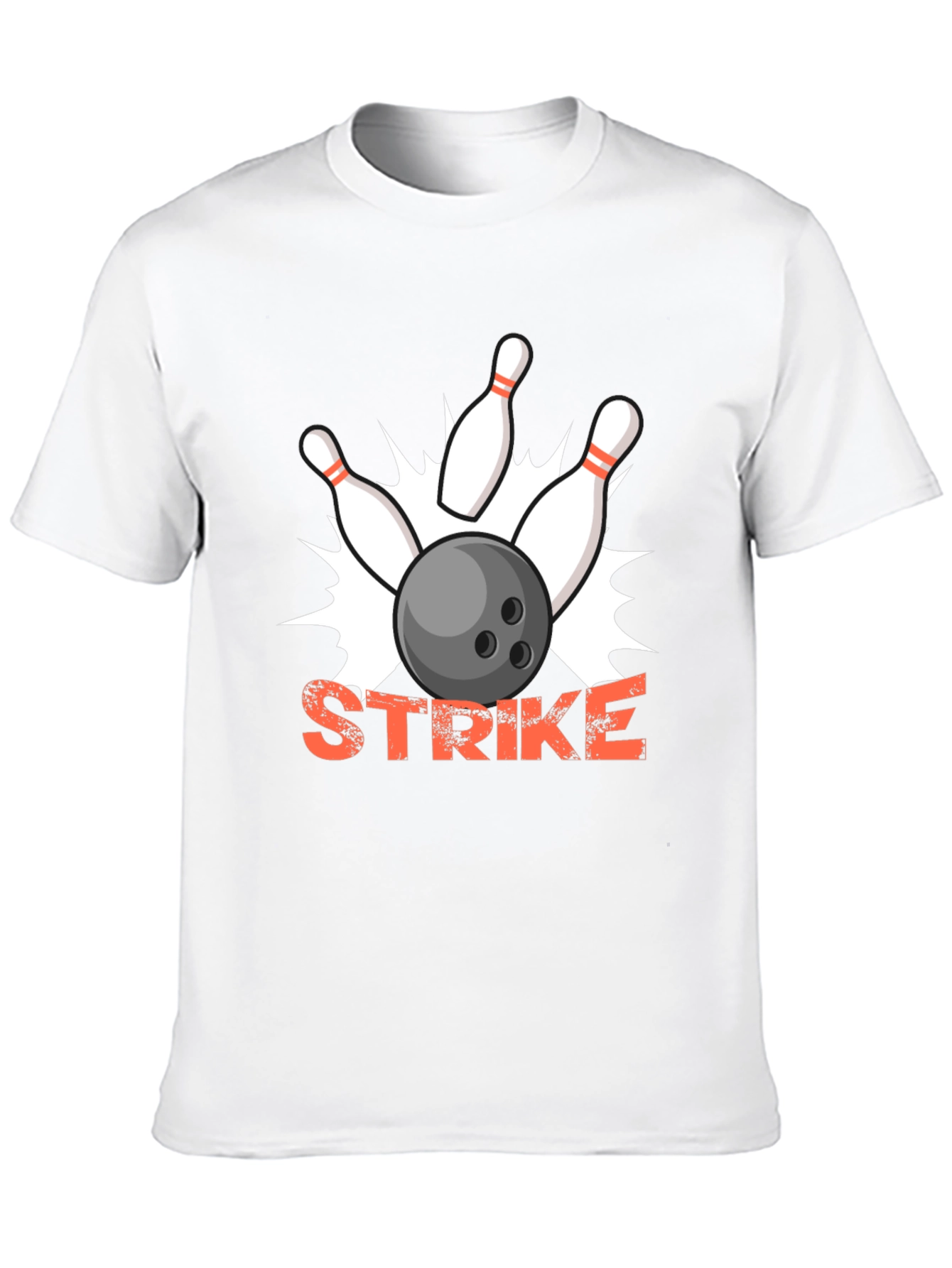 Strike Bowling T-Shirt - Fun & Unique Design