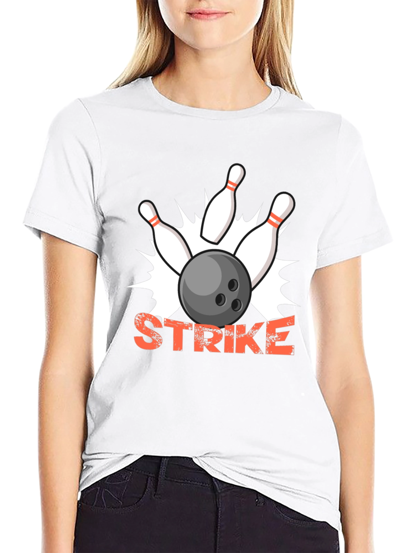 Strike Bowling T-Shirt - Fun & Unique Design