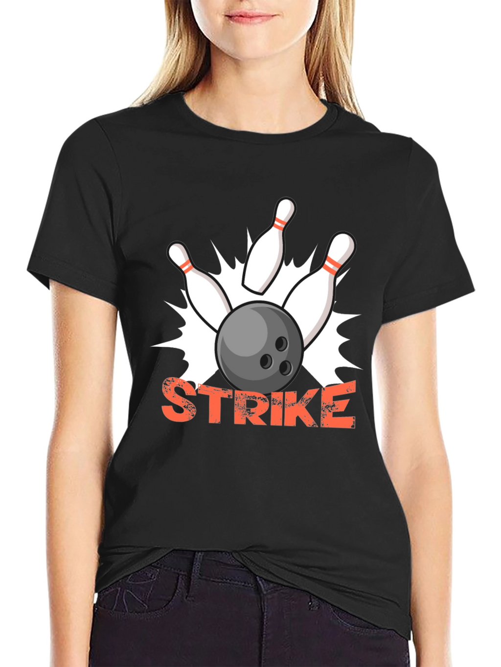Strike Bowling T-Shirt - Fun & Unique Design