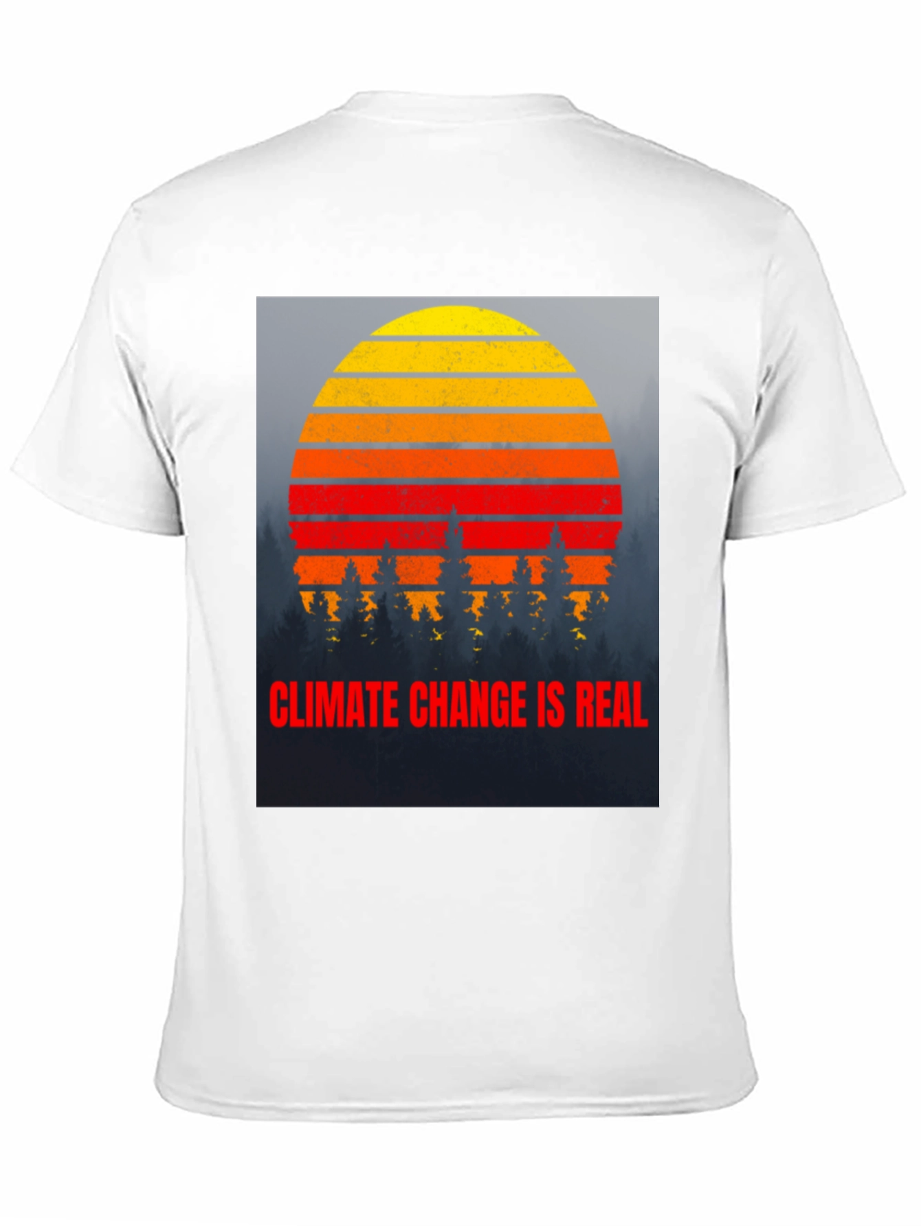 Climate Change is Real Graphic T-Shirt