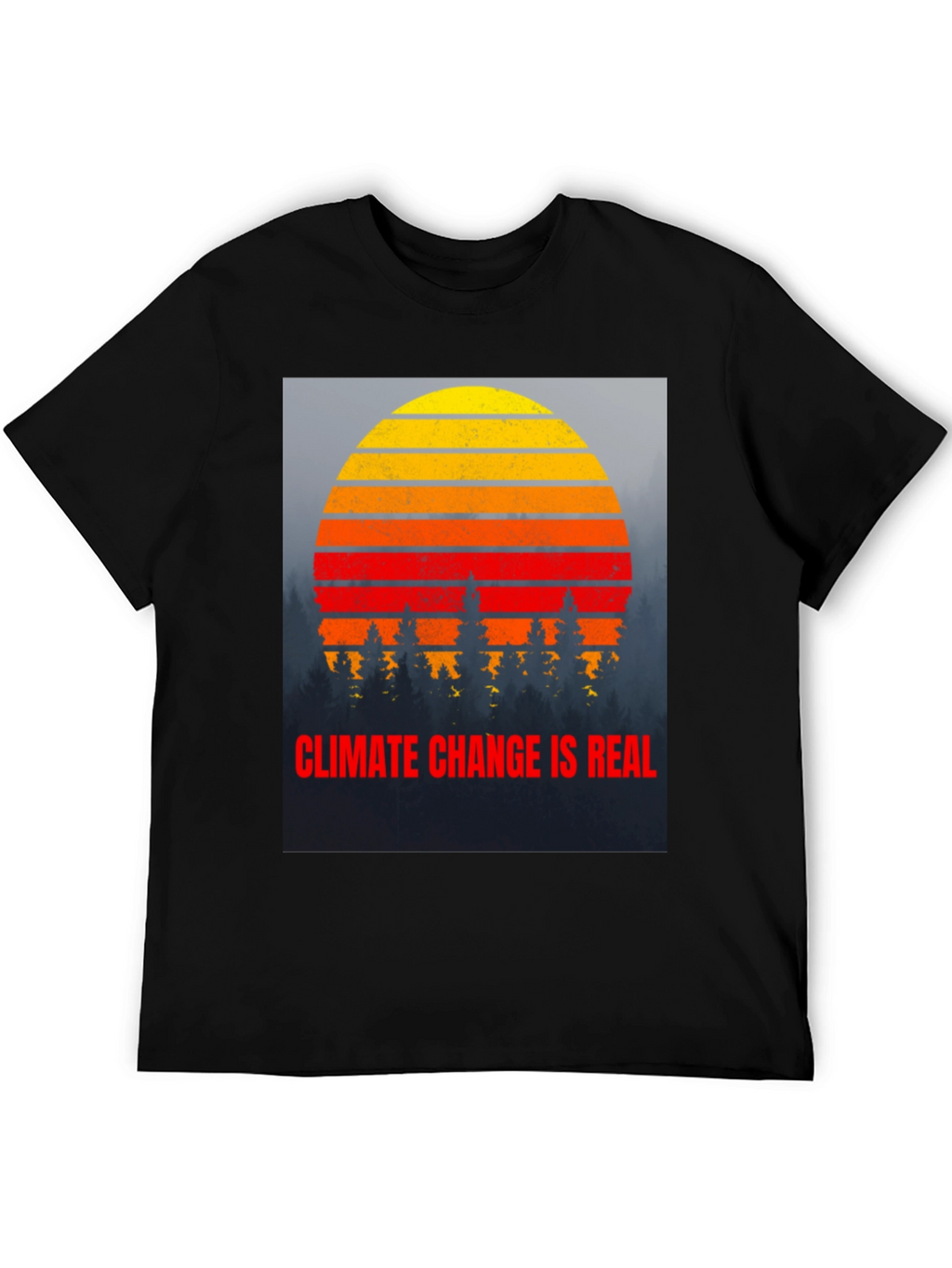 Climate Change is Real Graphic T-Shirt