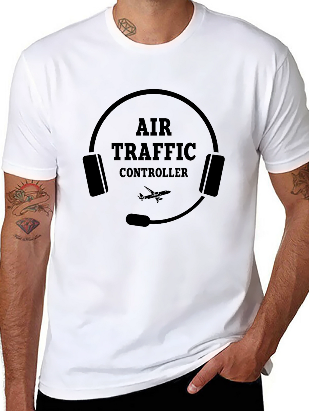Air Traffic Controller Graphic T-Shirt - Aviation Apparel
