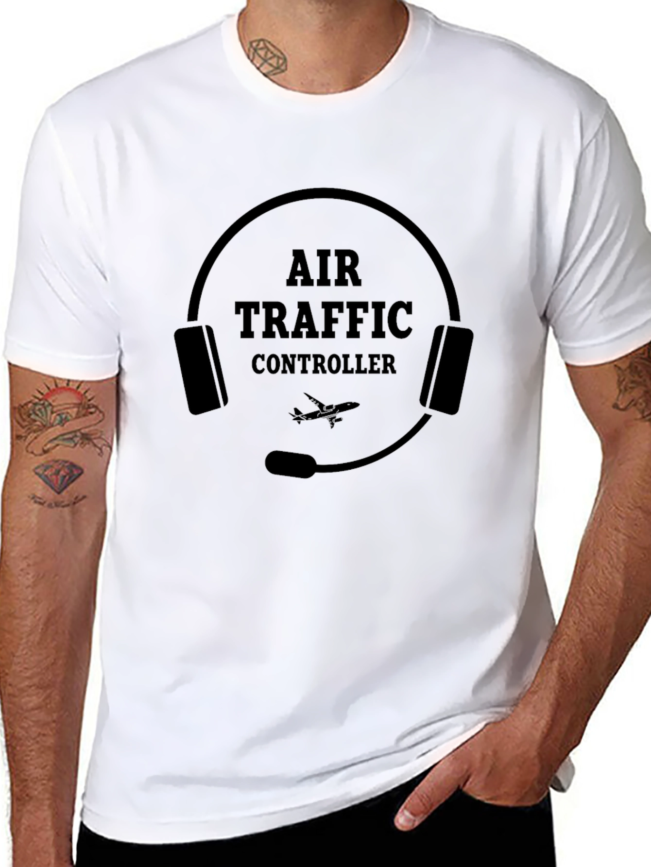 Air Traffic Controller Graphic T-Shirt - Aviation Apparel