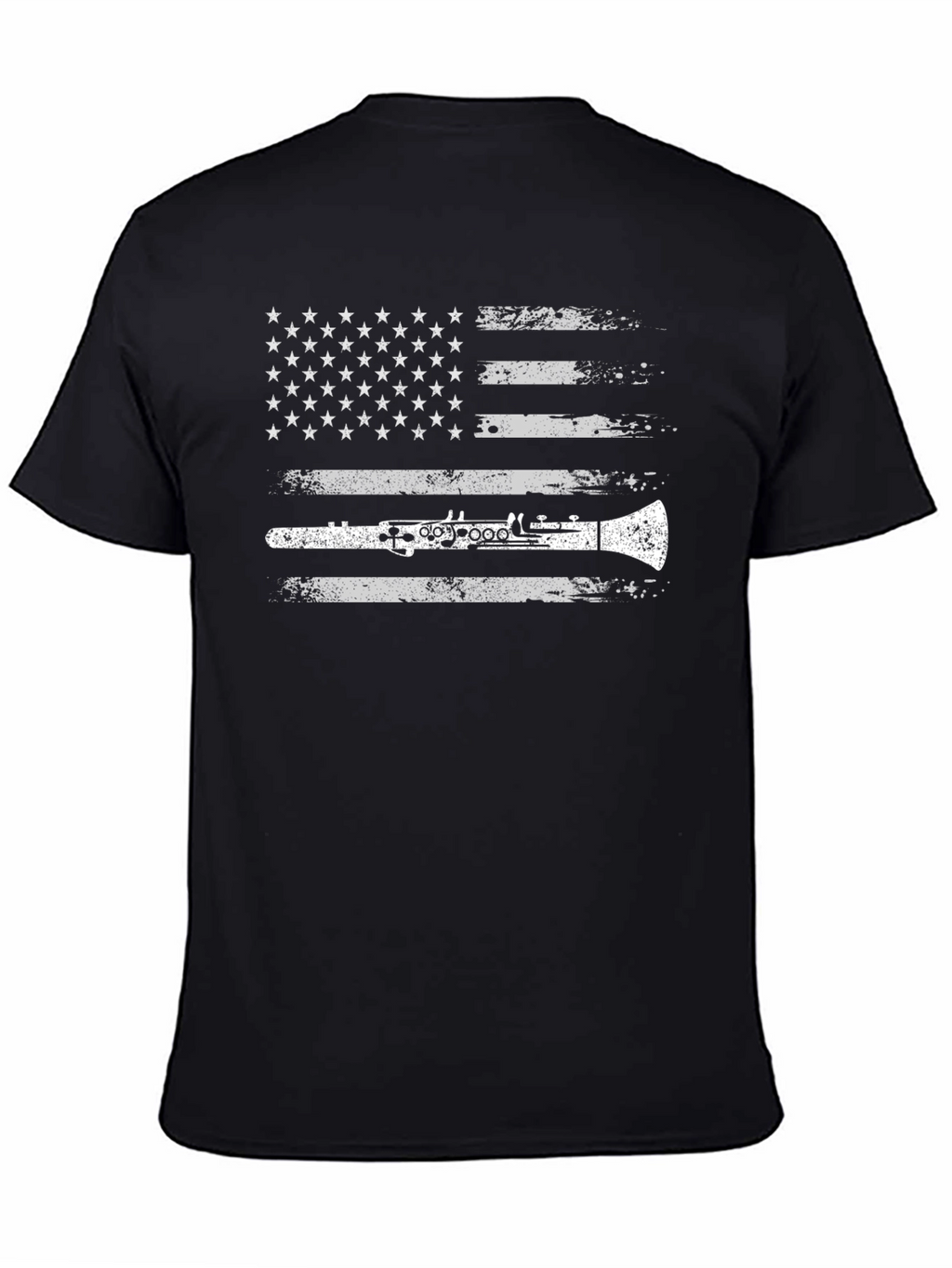 Oboe American Flag T-Shirt