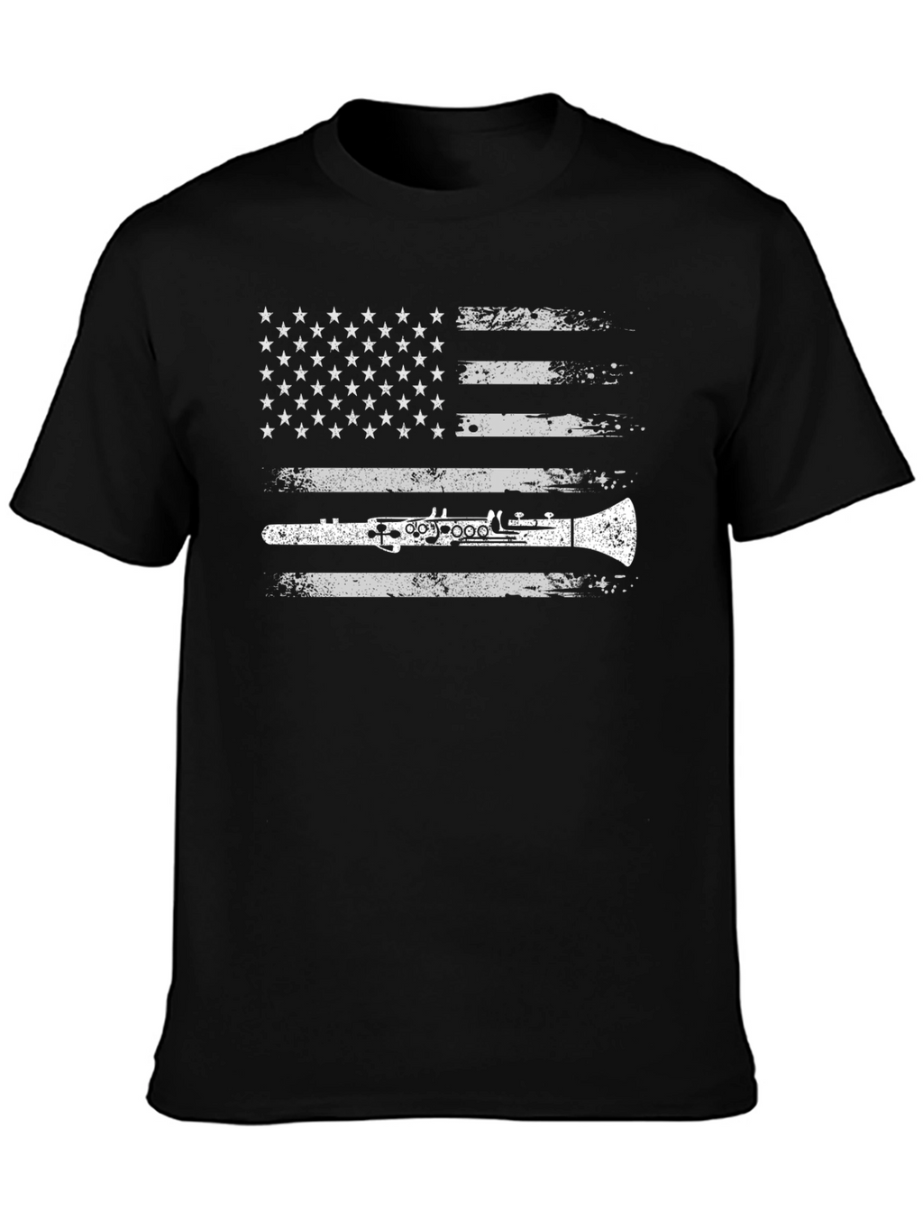 Oboe American Flag T-Shirt