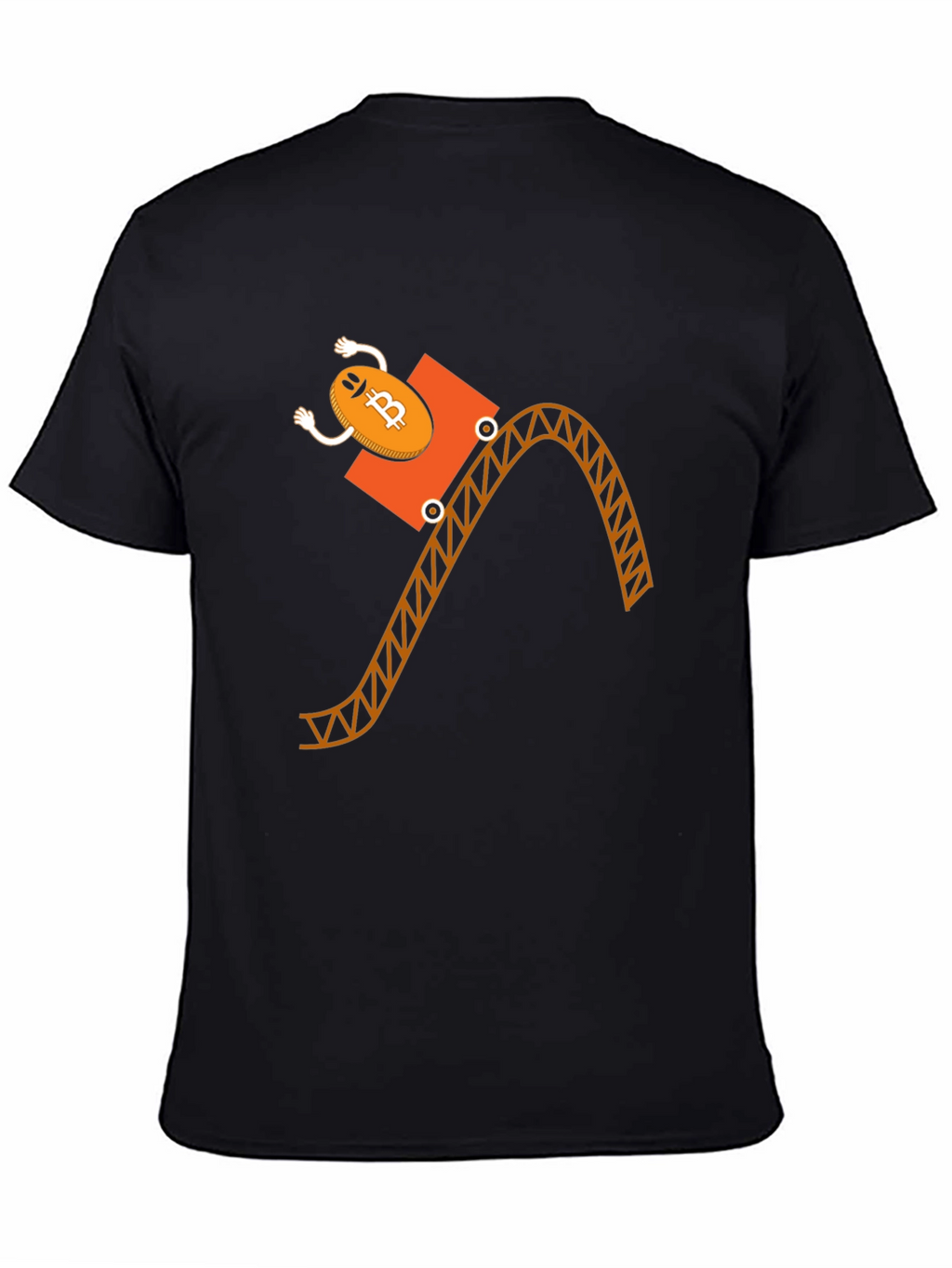 Bitcoin Rollercoaster T-Shirt - Crypto Funny Tee