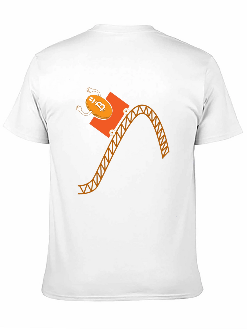 Bitcoin Rollercoaster T-Shirt - Crypto Funny Tee